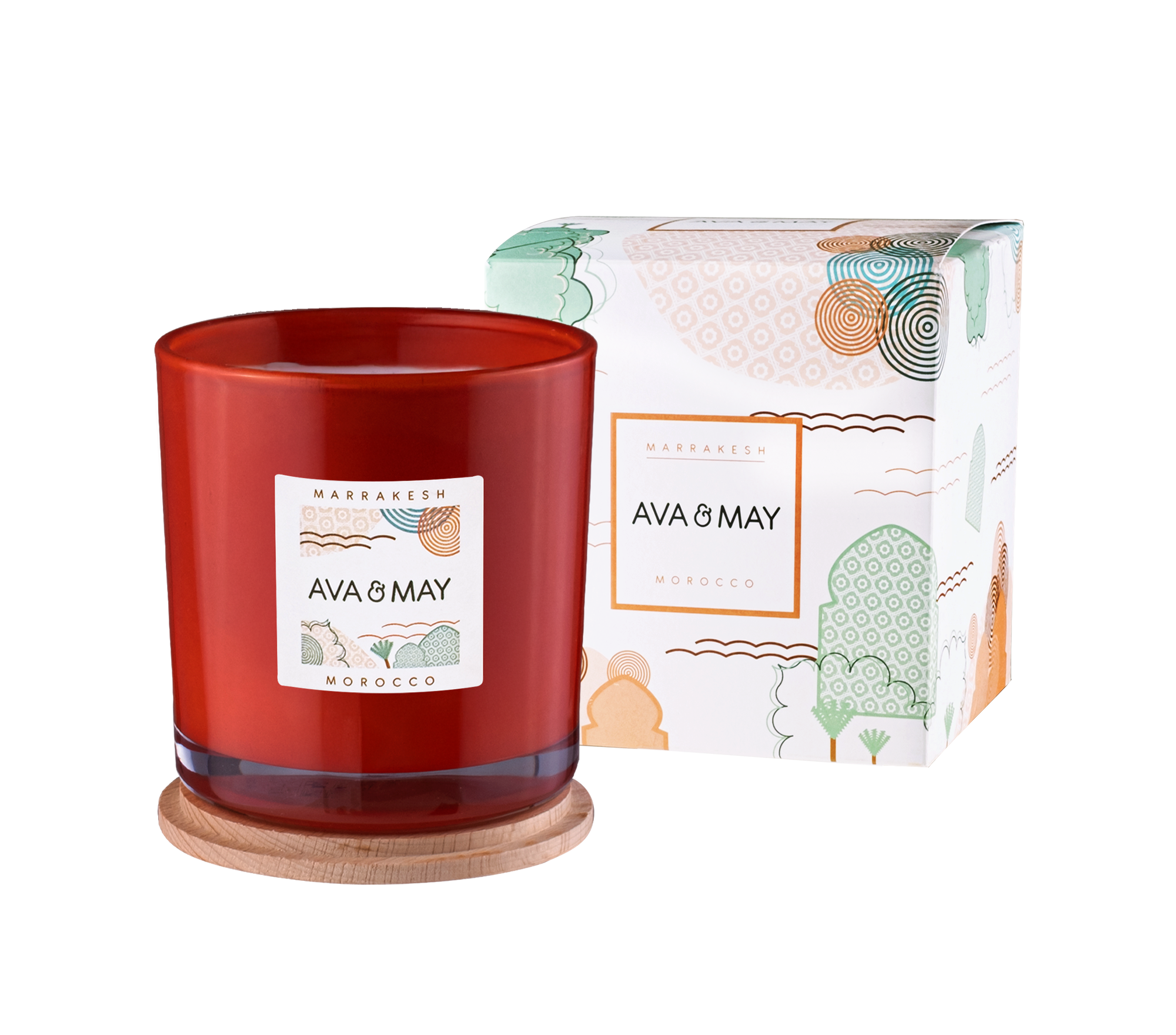 Maxi bougie parfumée Marrakech