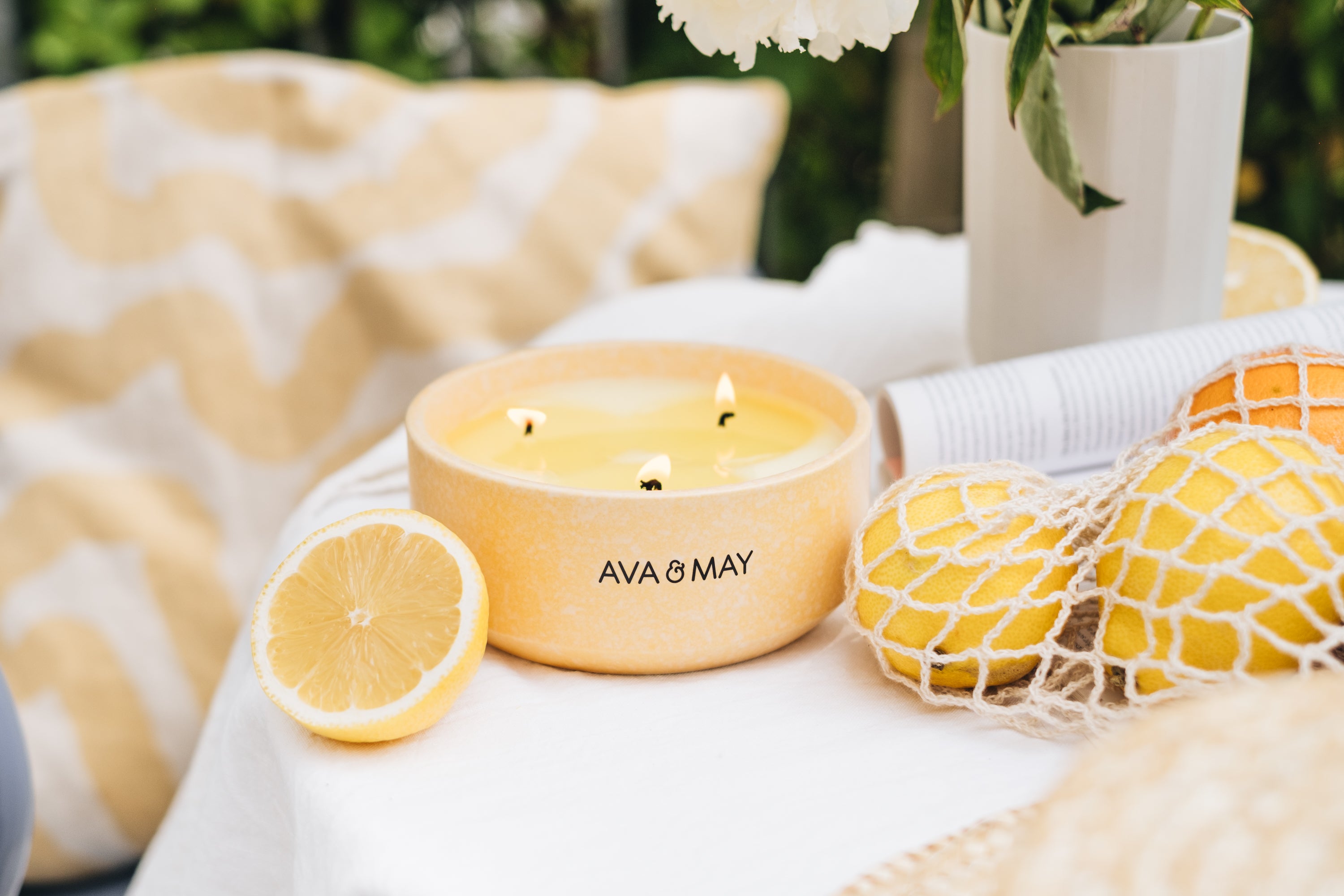 Maxi bougie parfumée Citronnelle Italienne