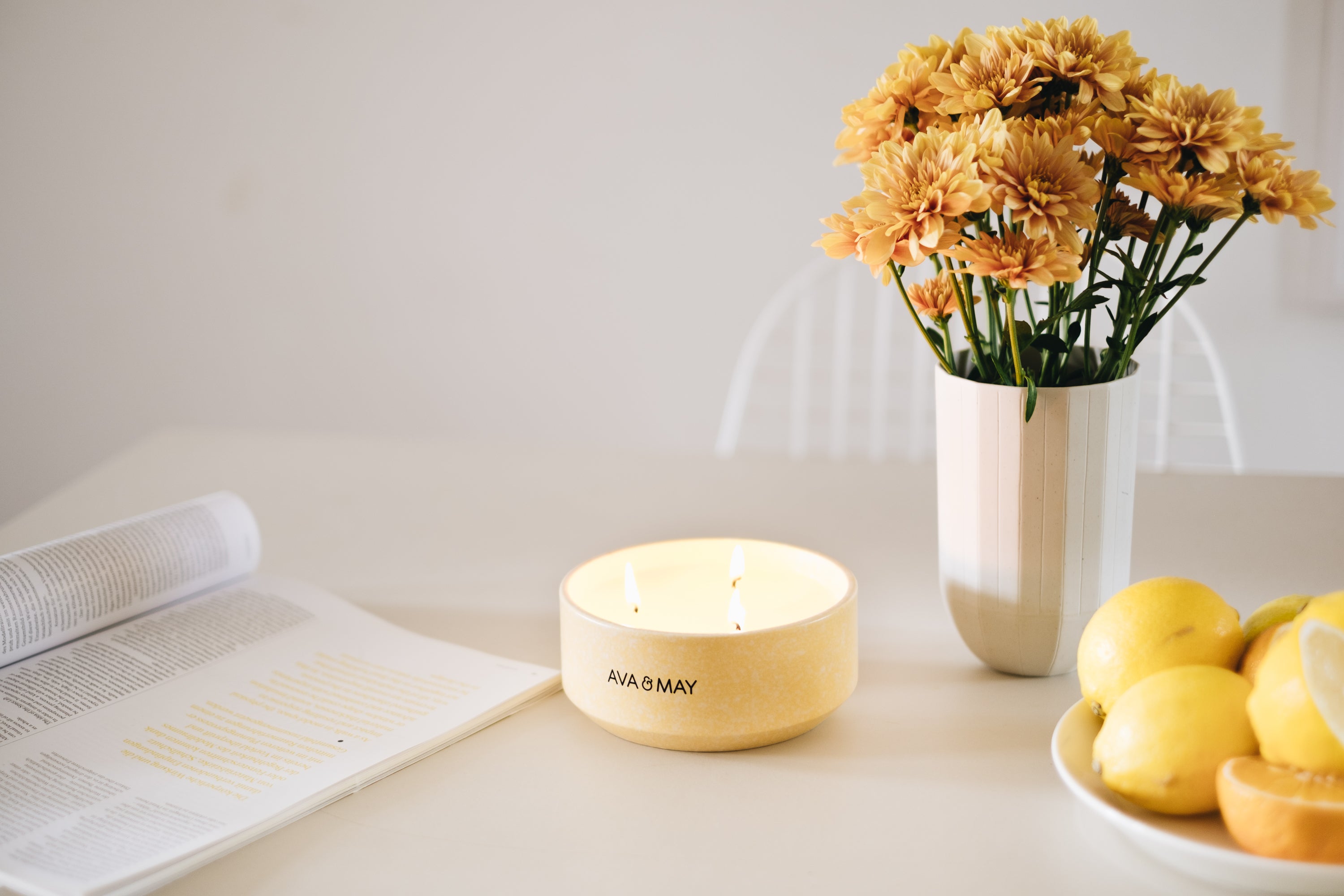 Maxi bougie parfumée Citronnelle Italienne