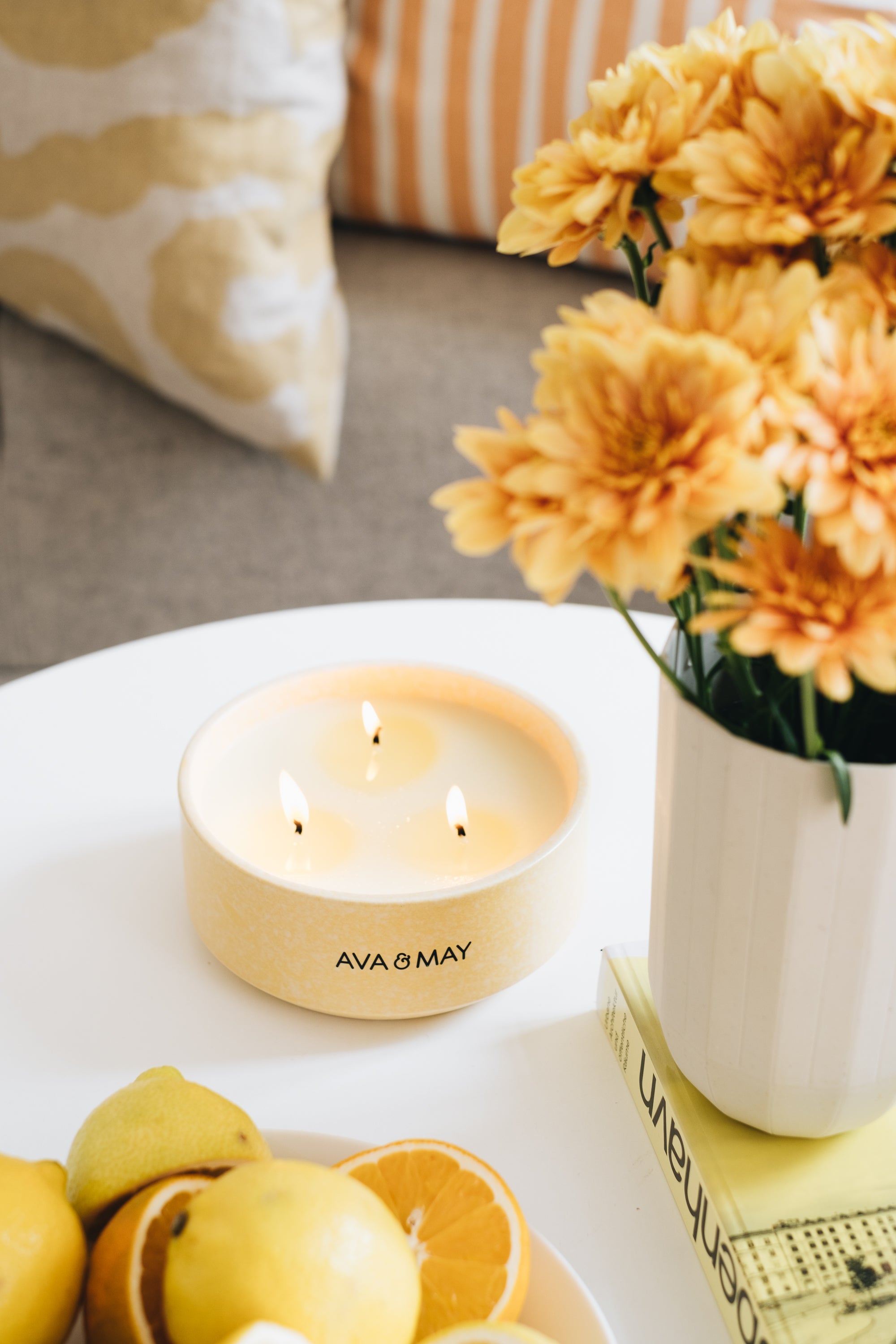 Maxi bougie parfumée Citronnelle Italienne