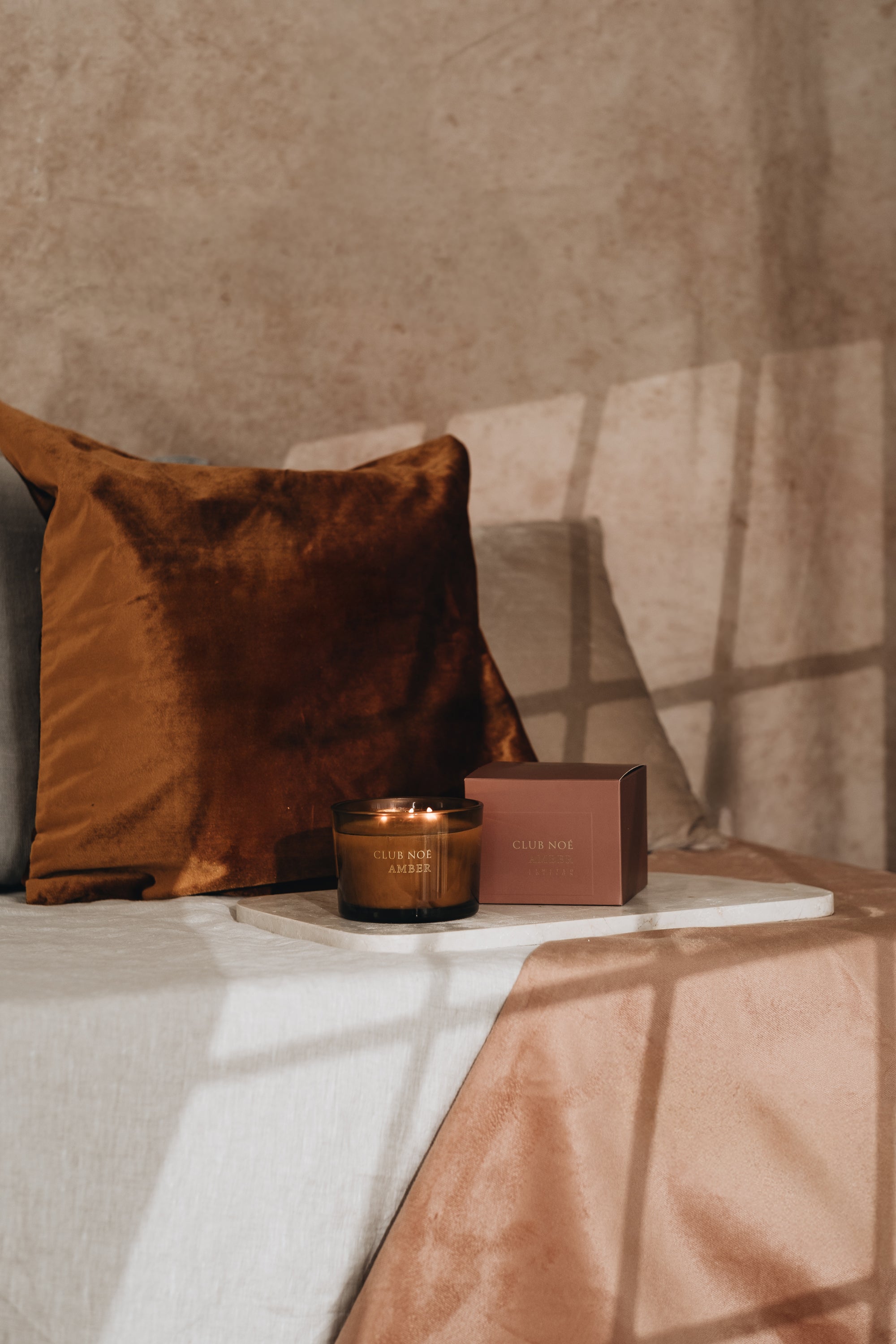 Maxi bougie parfumée Ambre