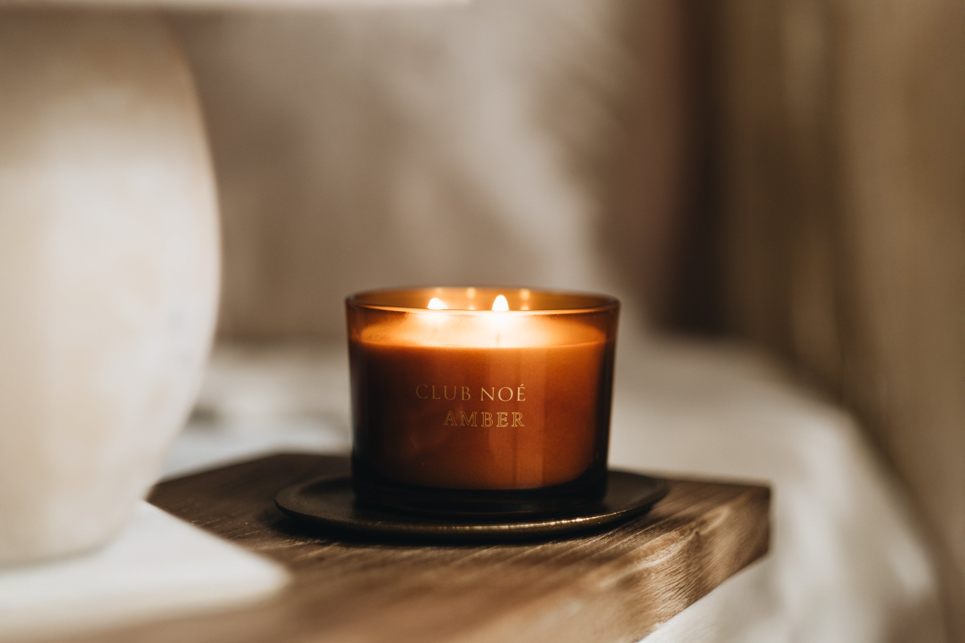 Maxi bougie parfumée Ambre