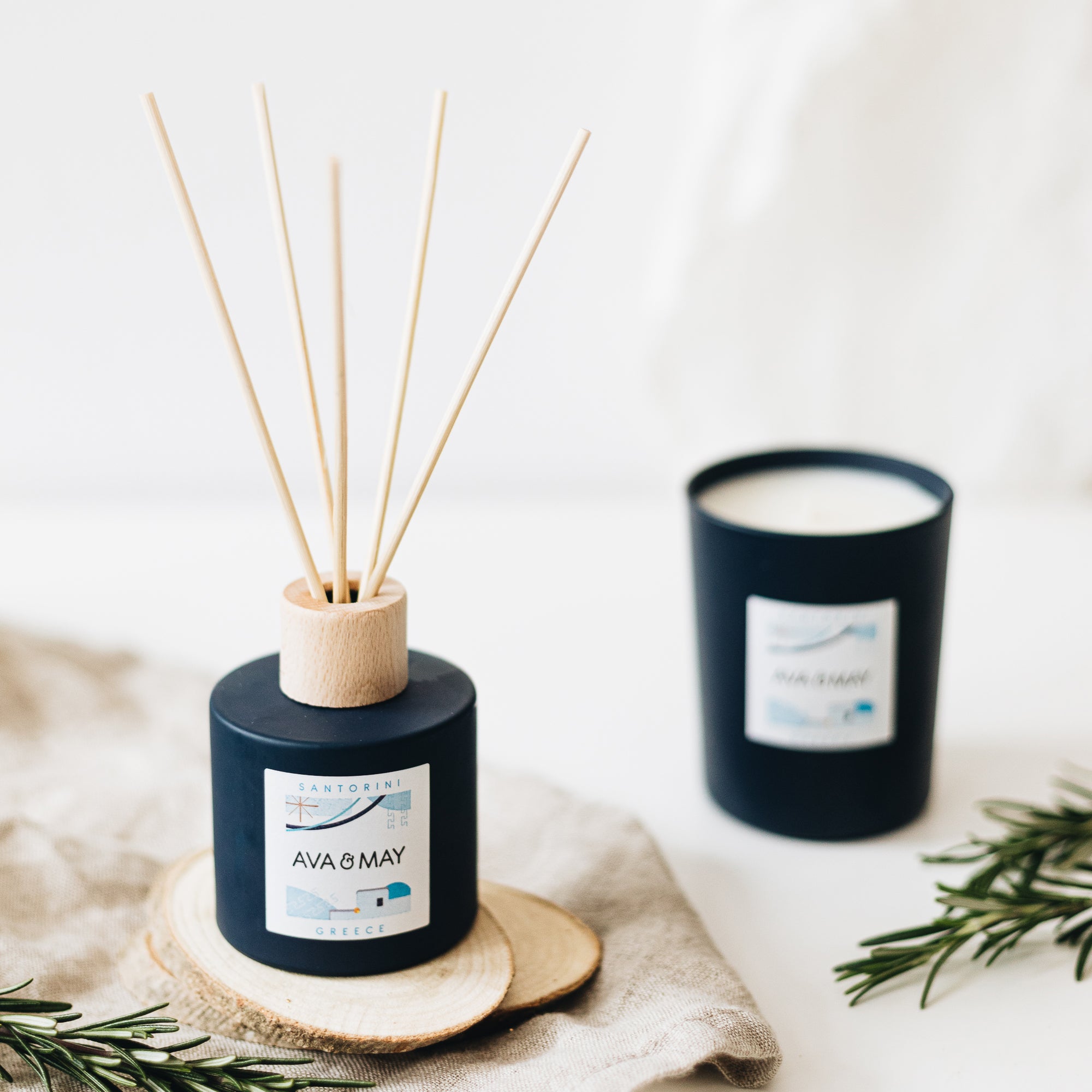 Set Santorin Home Fragrance