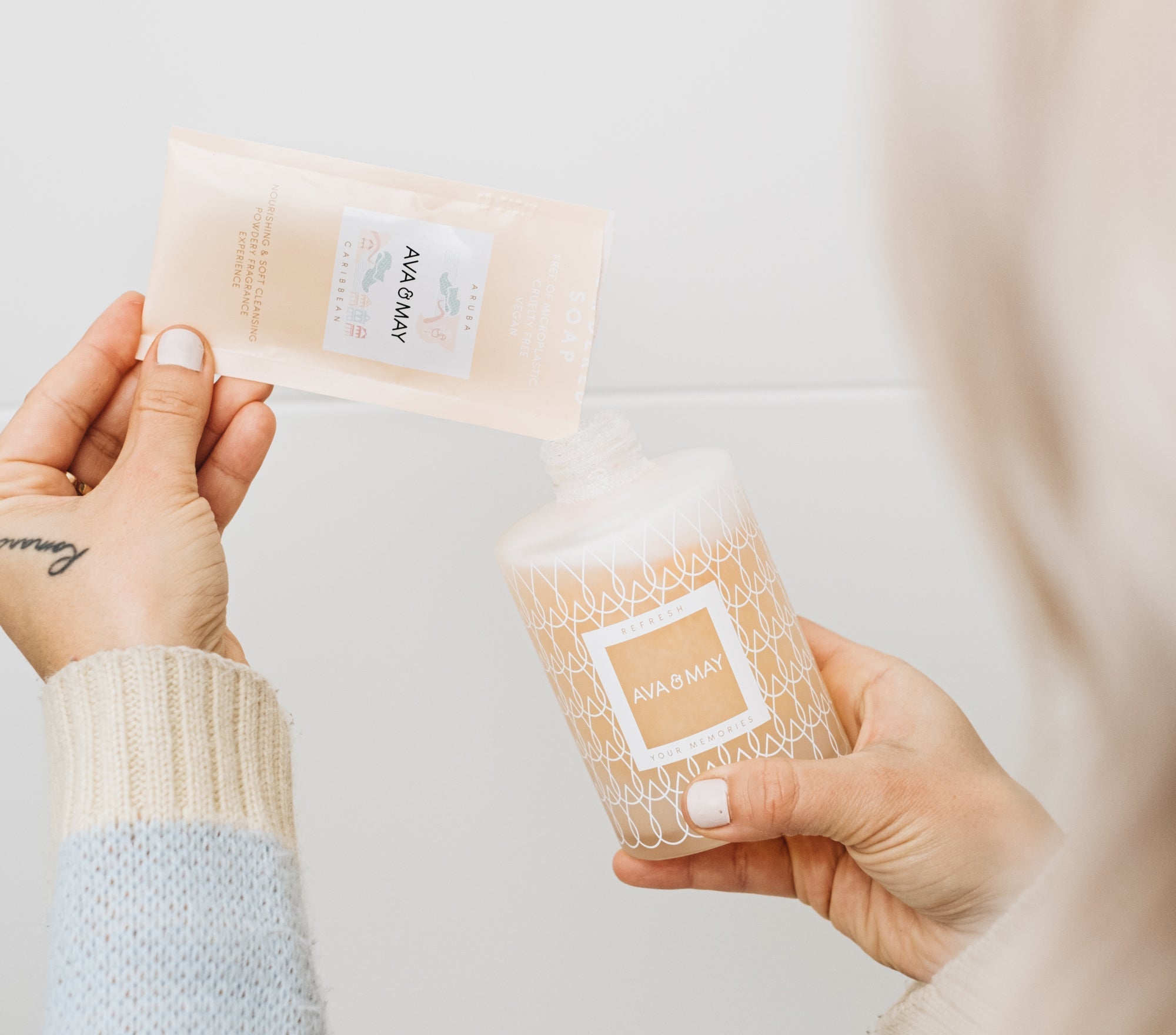 Set Tropical Powdered Soaps