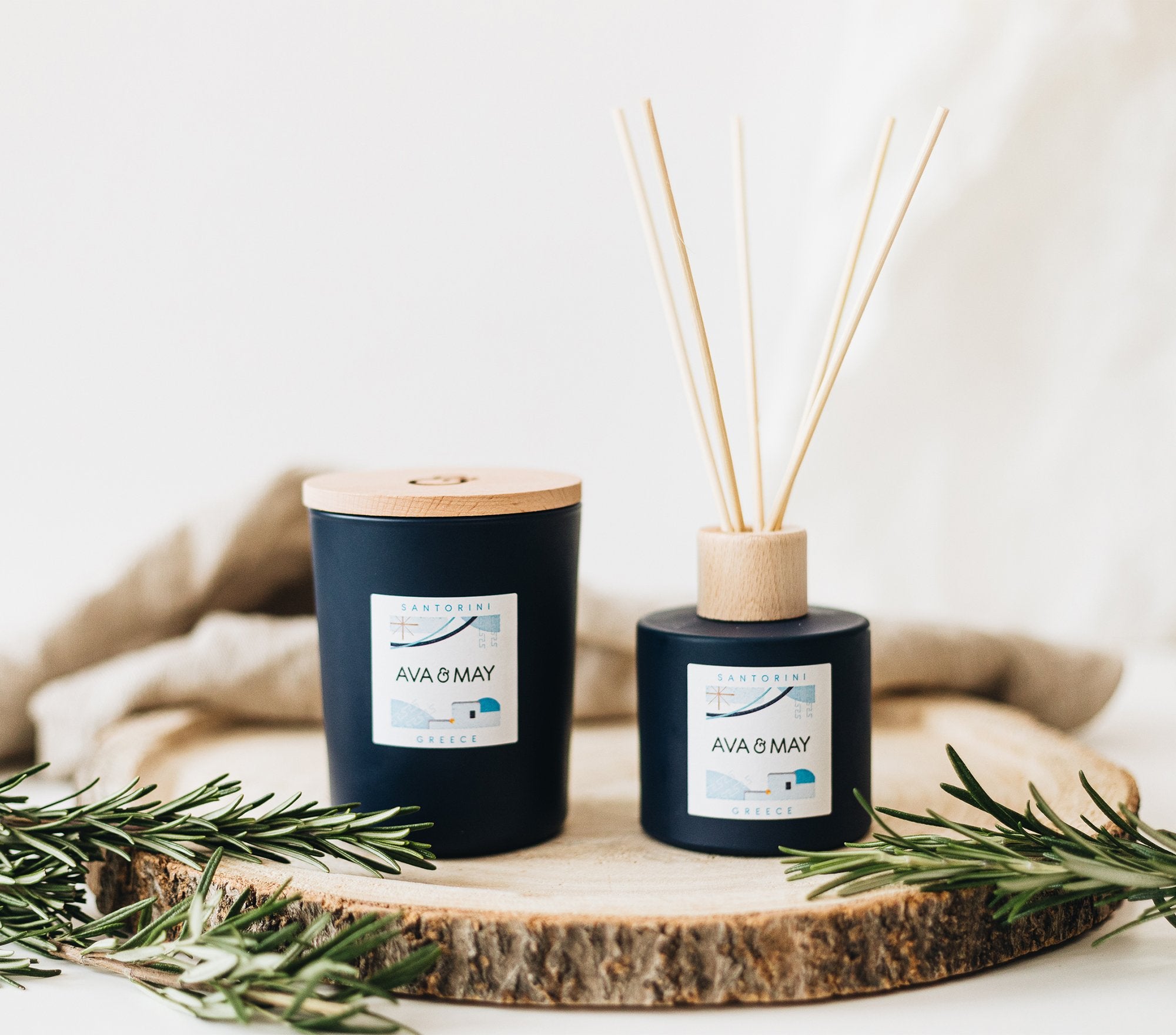 Set Santorin Home Fragrance