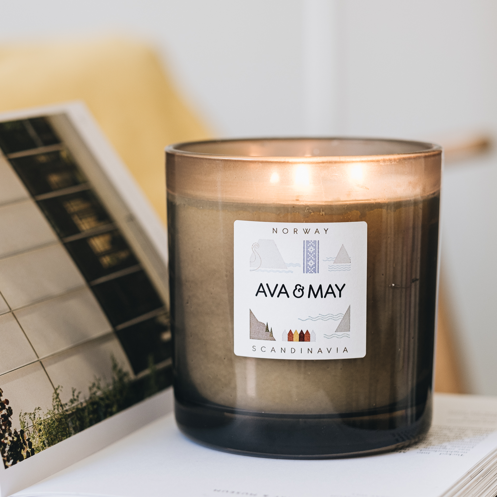 Maxi bougie parfumée Norvège