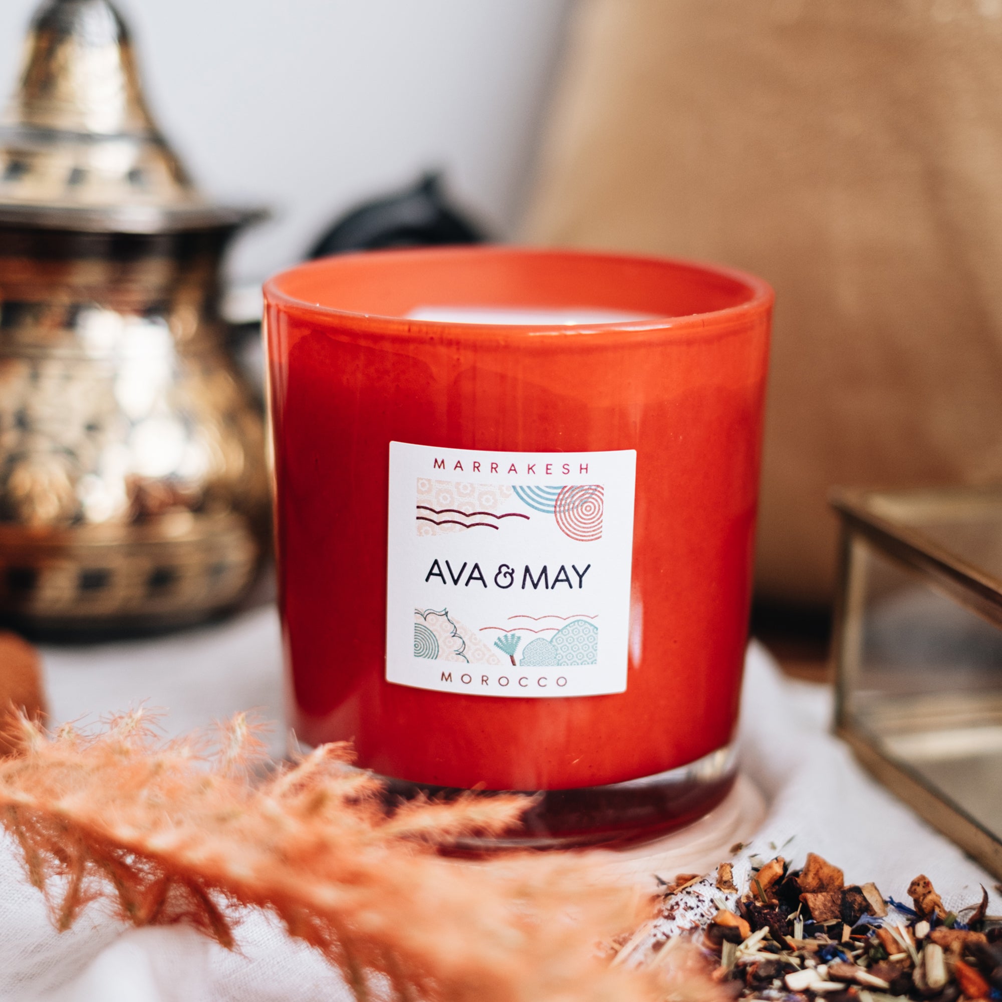 Maxi bougie parfumée Marrakech