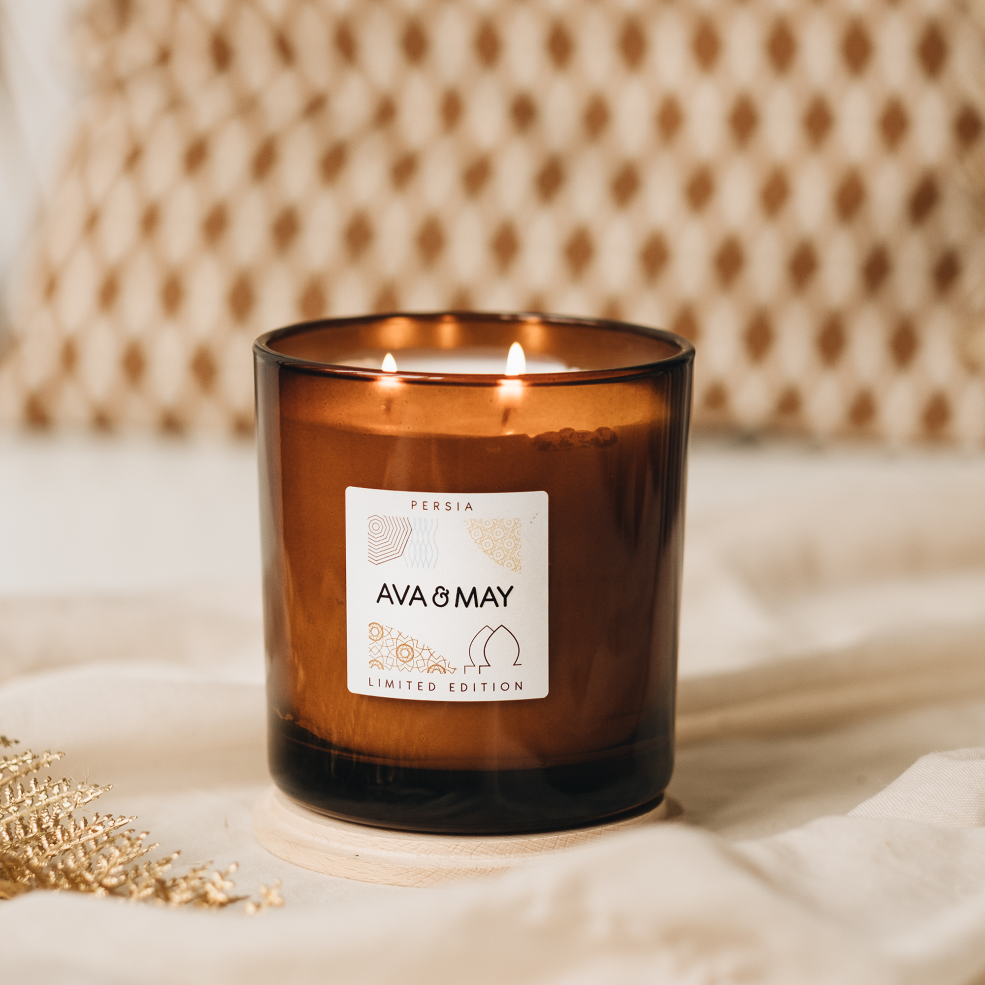 Maxi bougie parfumée Perse