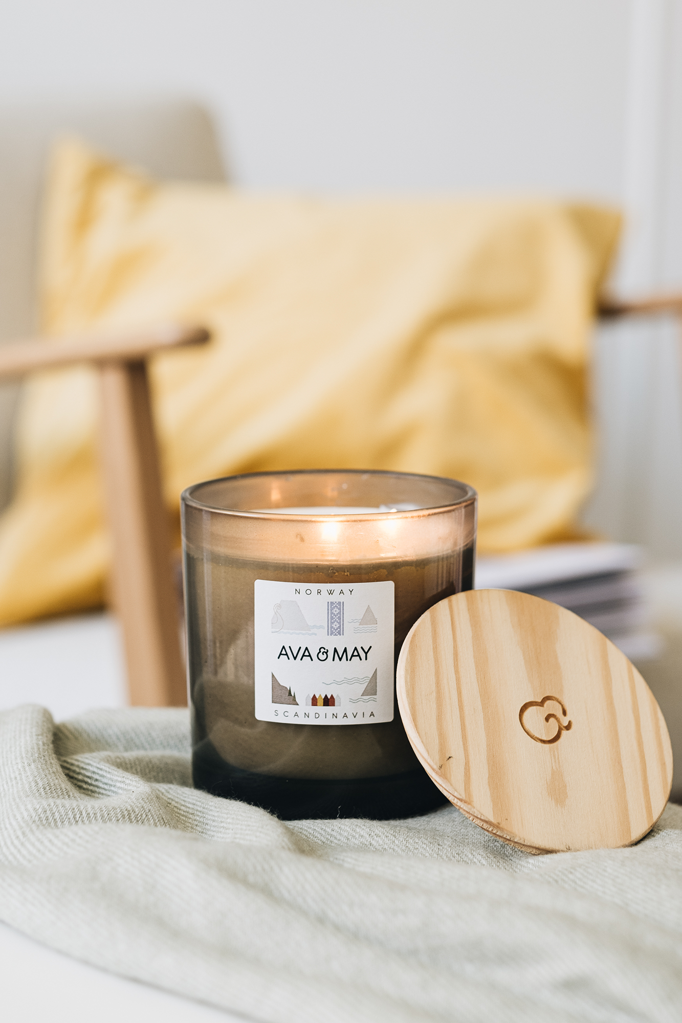 Maxi bougie parfumée Norvège