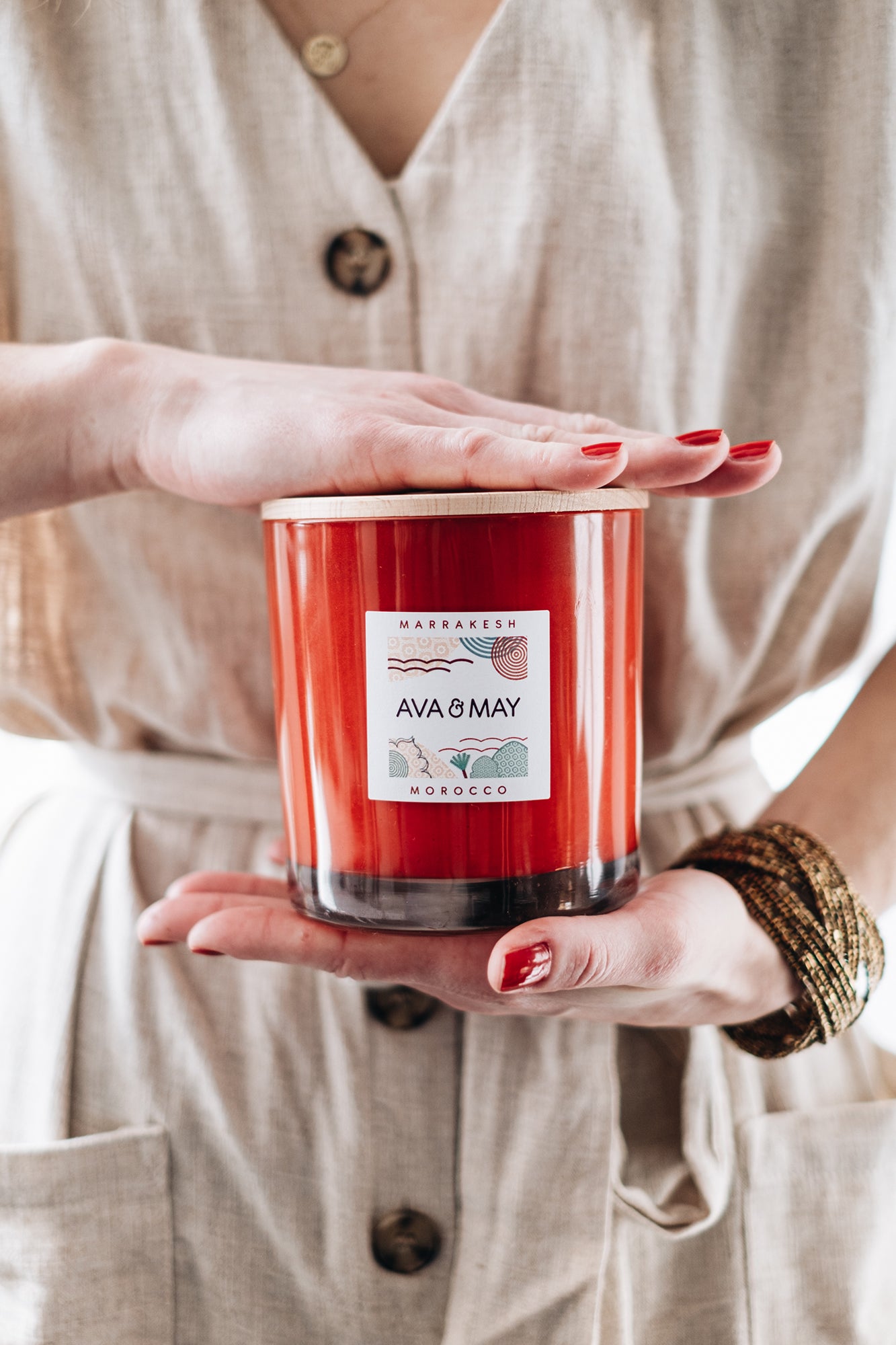 Maxi bougie parfumée Marrakech