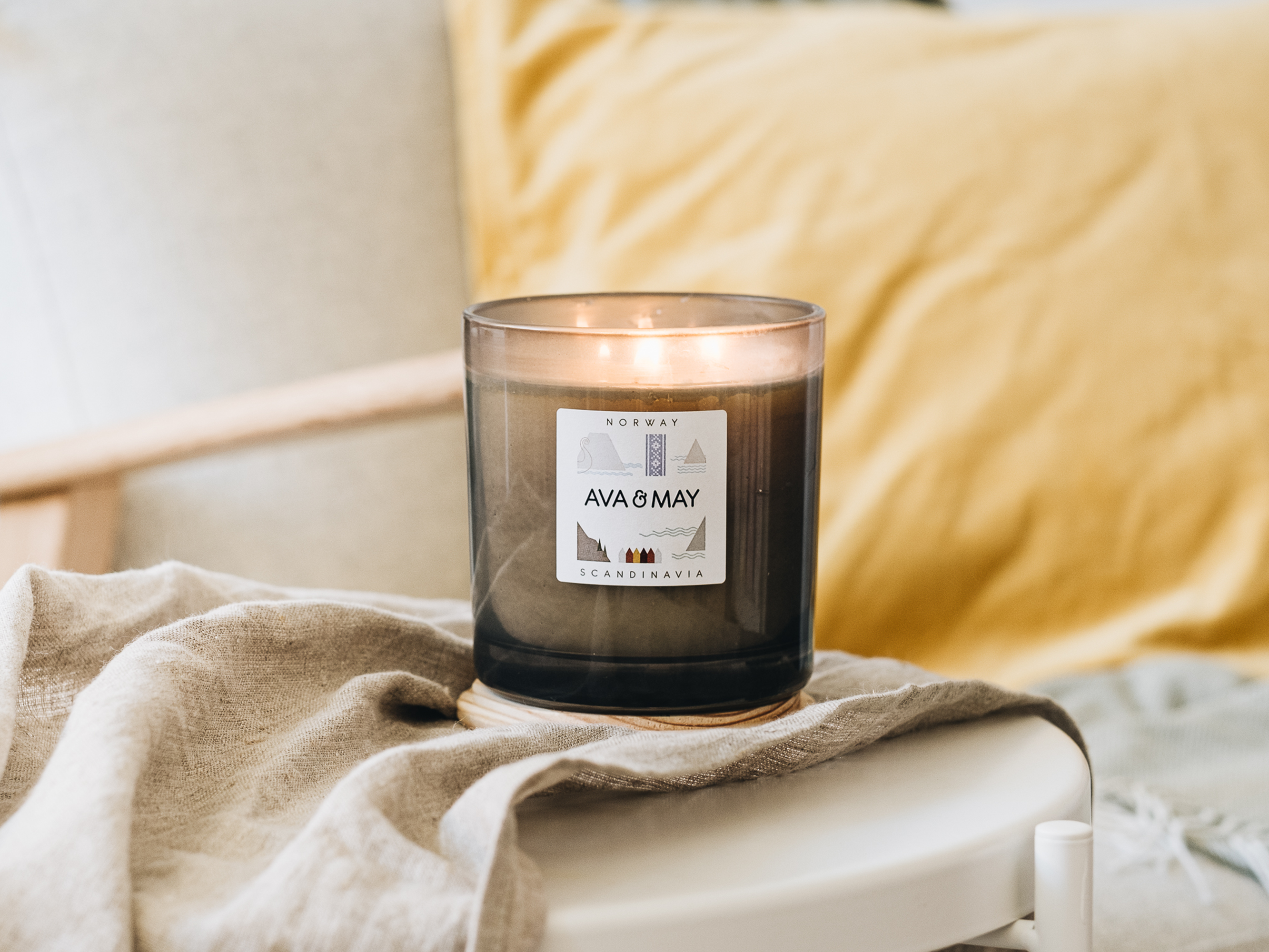 Maxi bougie parfumée Norvège