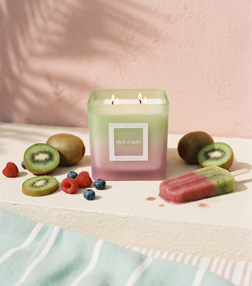 Maxi bougie parfumée Berry Kiwi Popsicle