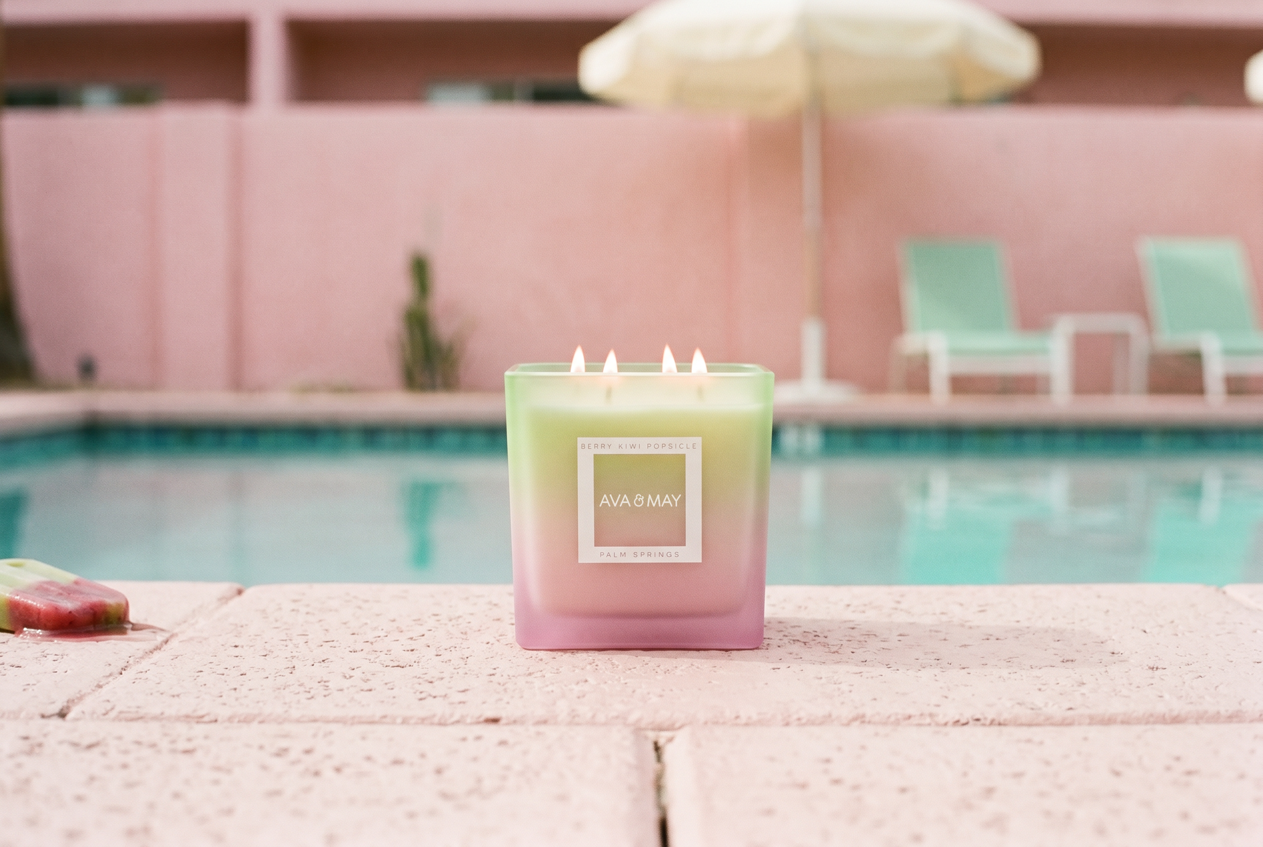 Maxi bougie parfumée Berry Kiwi Popsicle