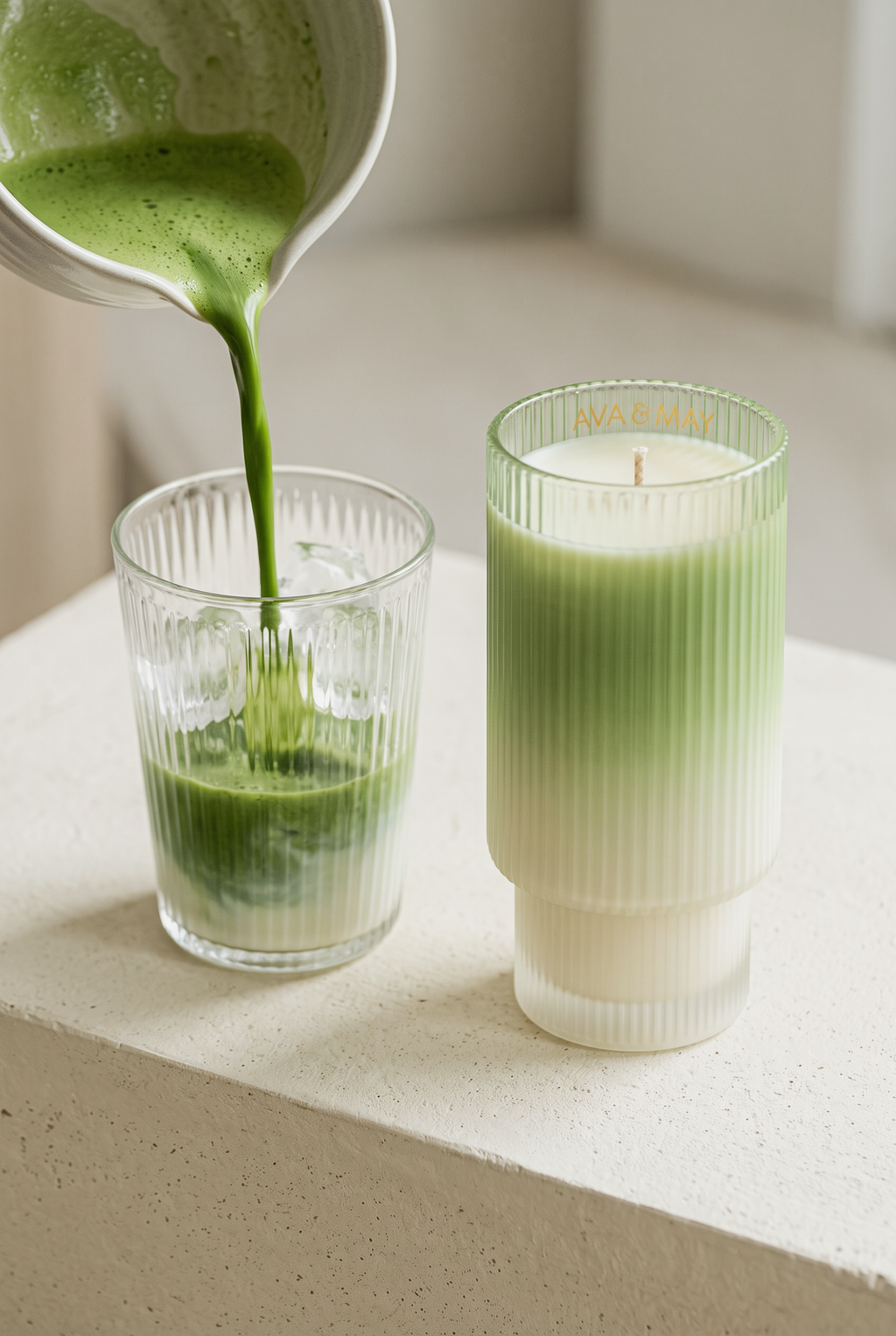 Bougie parfumée Iced Matcha Latte