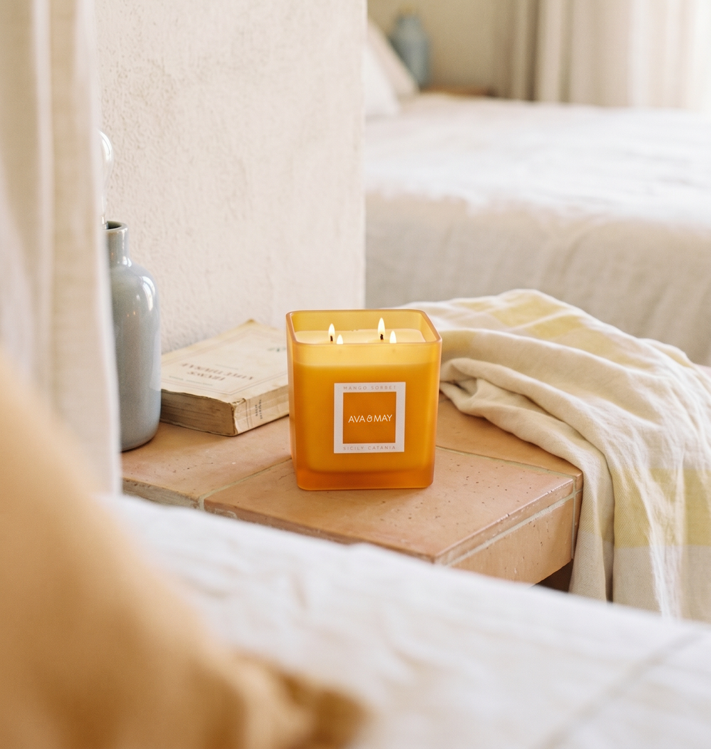 Maxi bougie parfumée Mango Sorbet