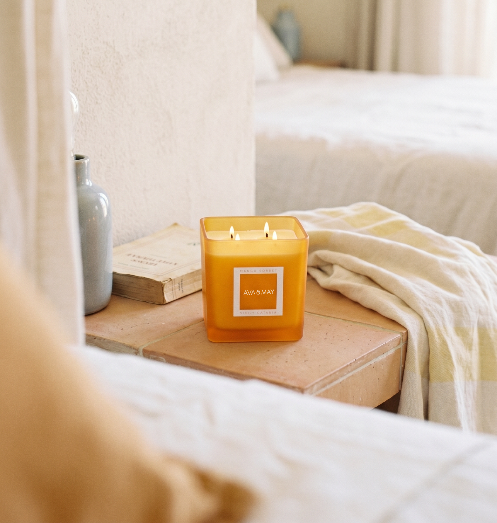 Maxi bougie parfumée Mango Sorbet