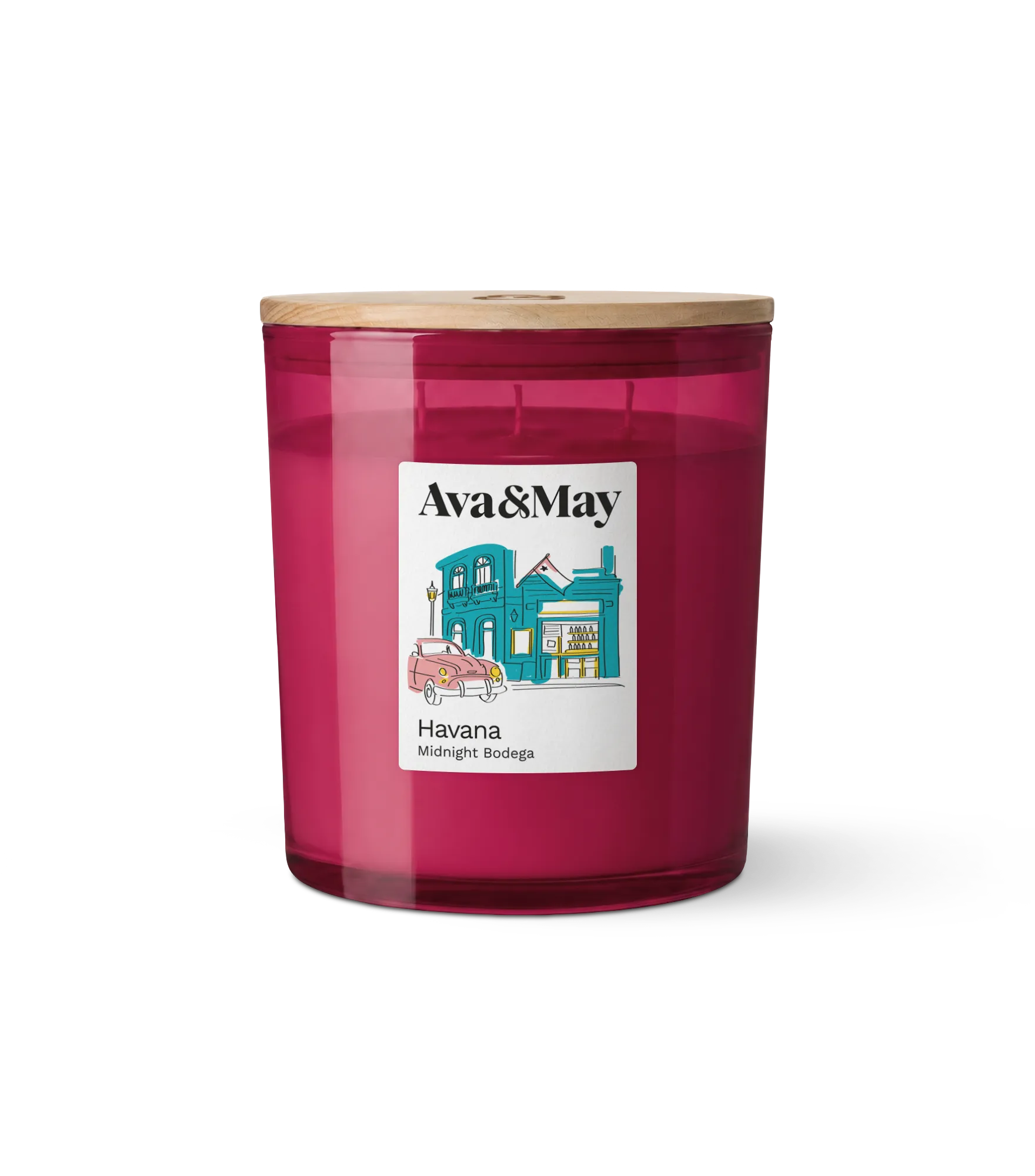 Maxi bougie parfumée Havana