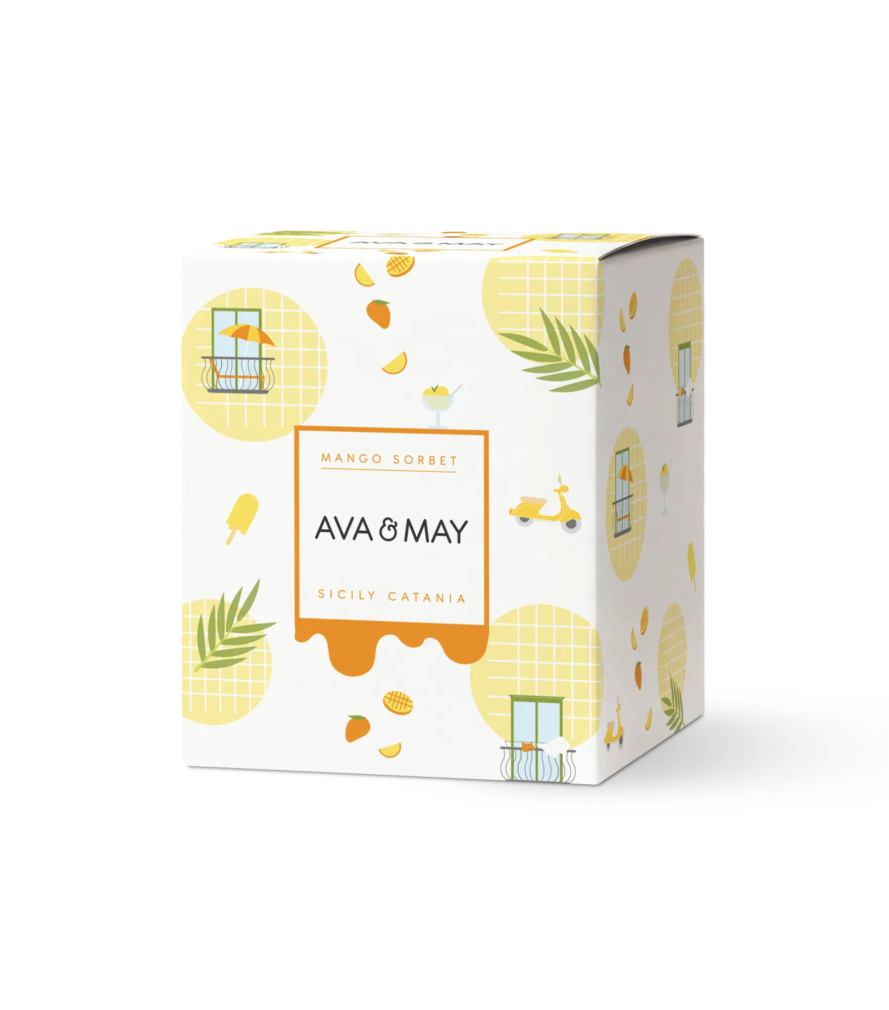 Maxi bougie parfumée Mango Sorbet
