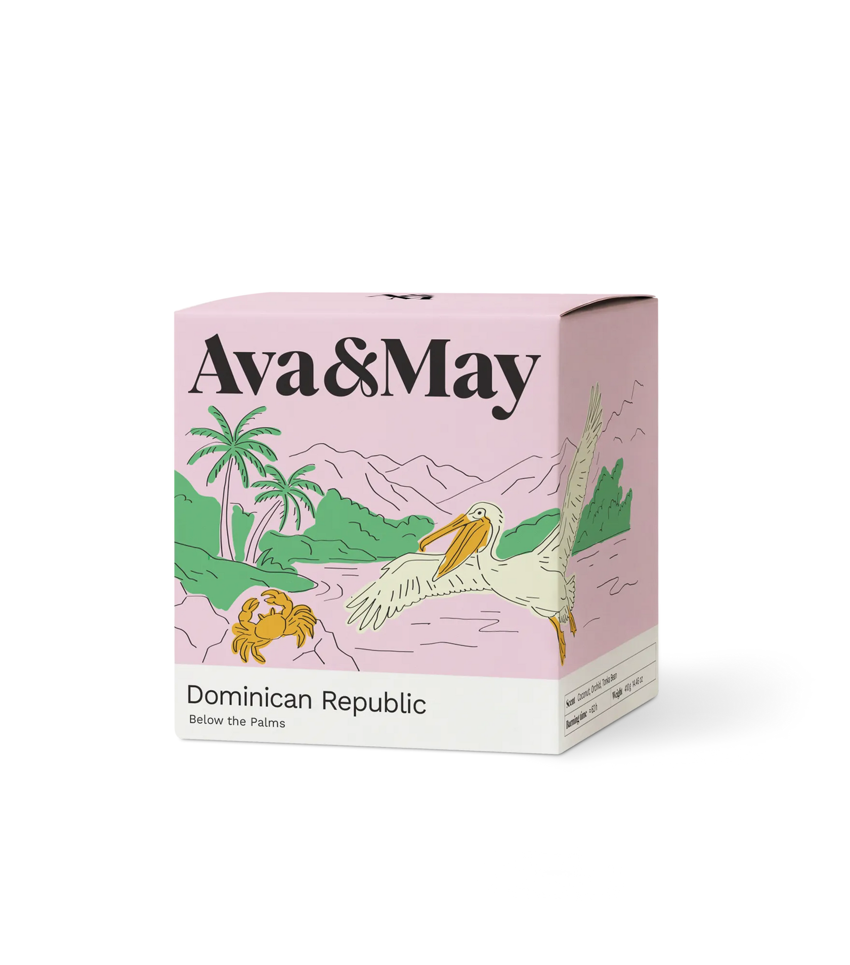 Maxi bougie parfumée Dominican Republic