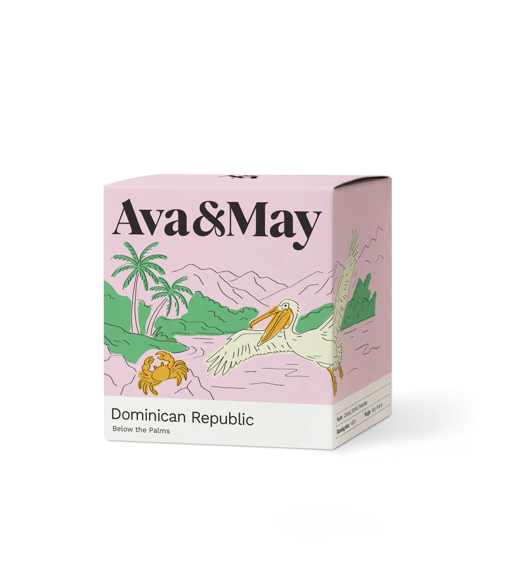 Maxi bougie parfumée Dominican Republic