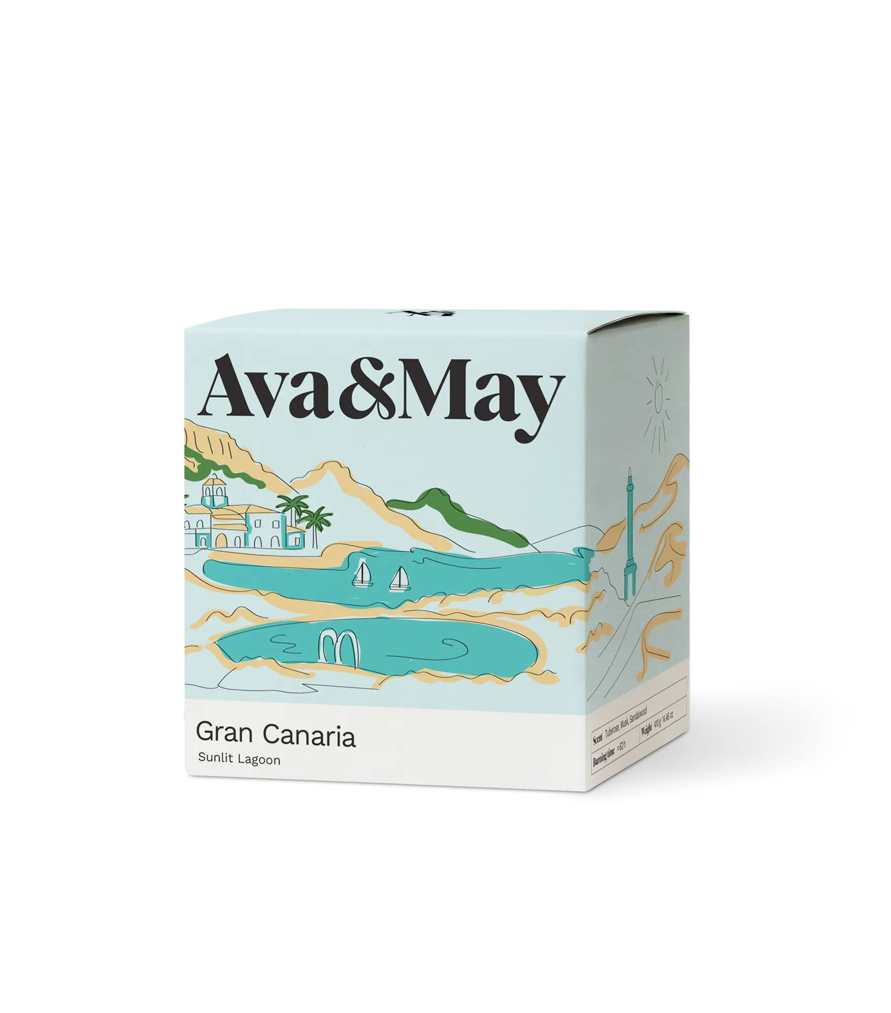 Maxi bougie parfumée Gran Canaria