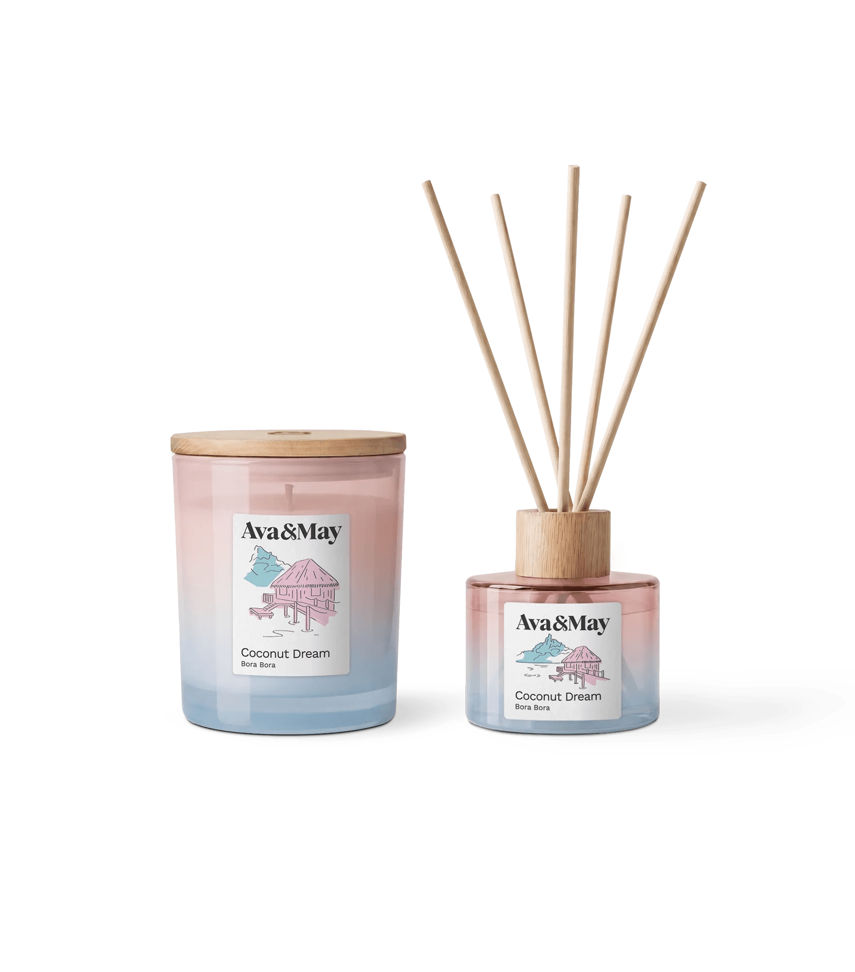 Set Coconut Dream Home Fragrance
