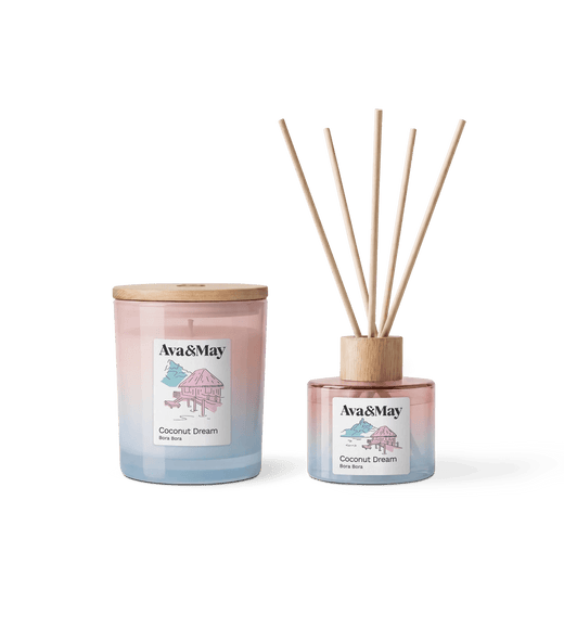 Set Coconut Dream Home Fragrance