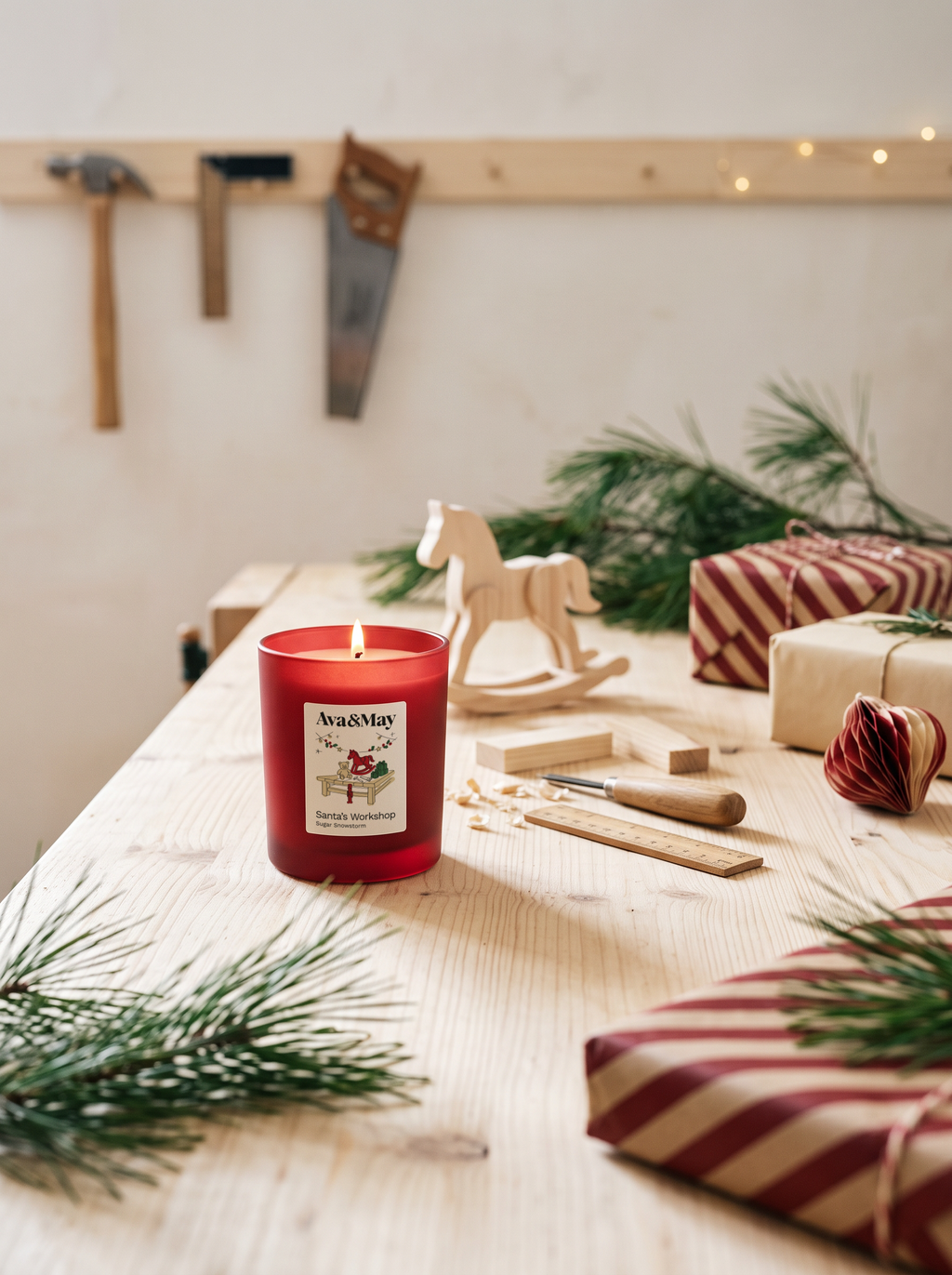 Bougie parfumée Santa's Workshop