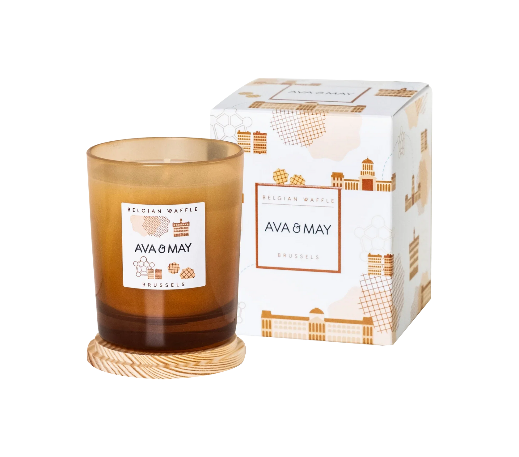 Bougie parfumée Gaufre Belge