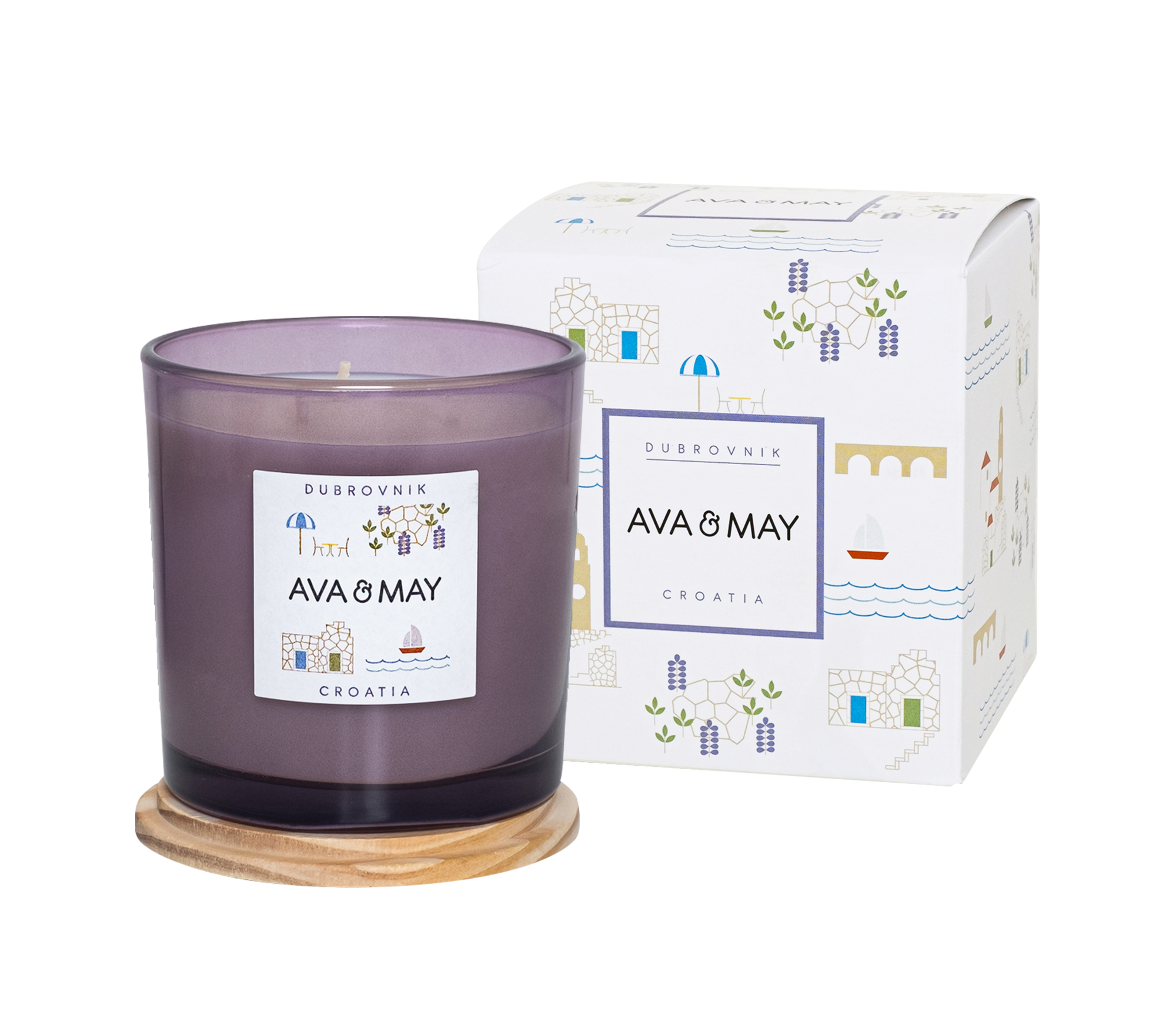 Maxi bougie parfumée Dubrovnik