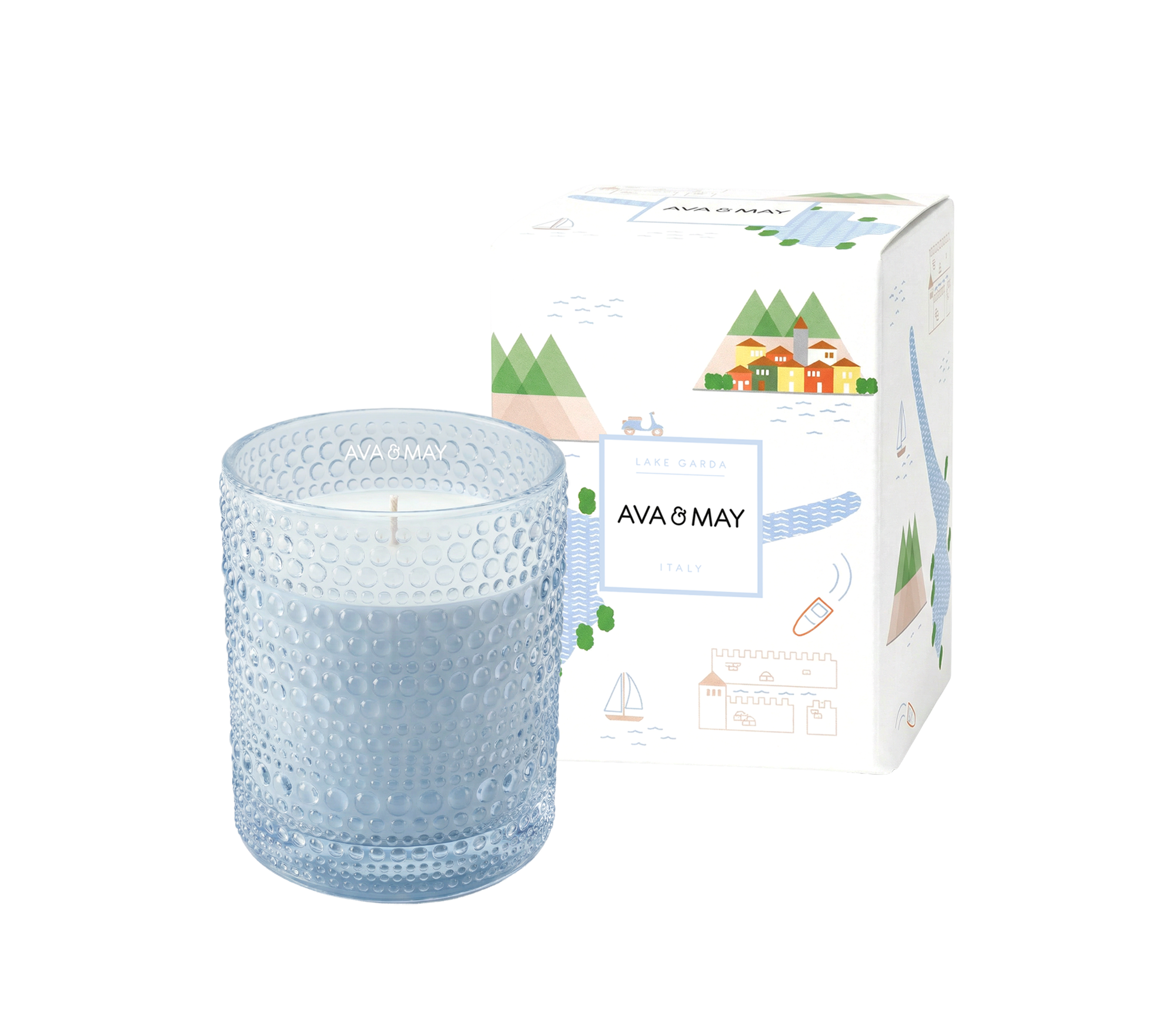 Bougie parfumée Lac de Garde