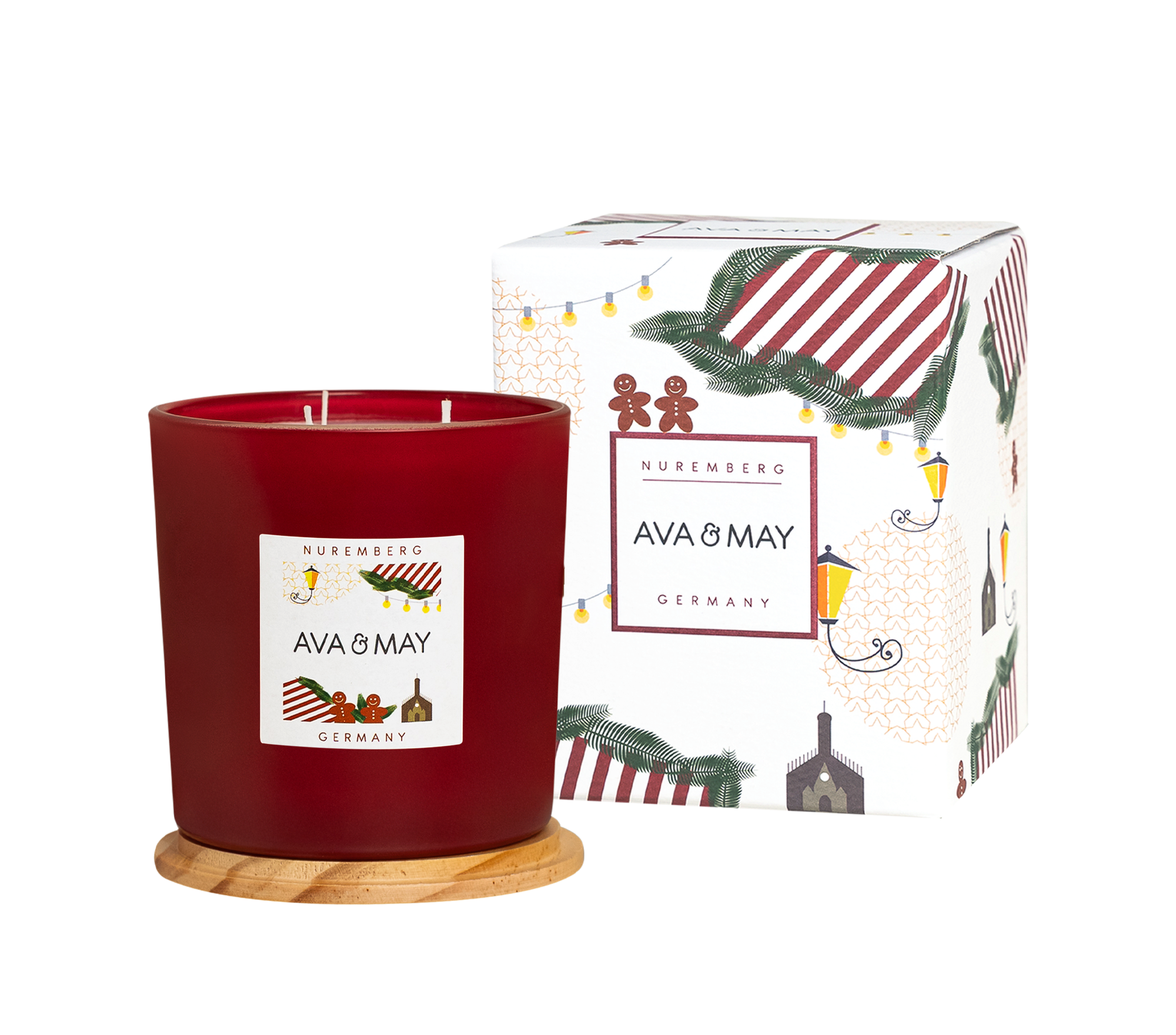 Maxi bougie parfumée Nuremberg