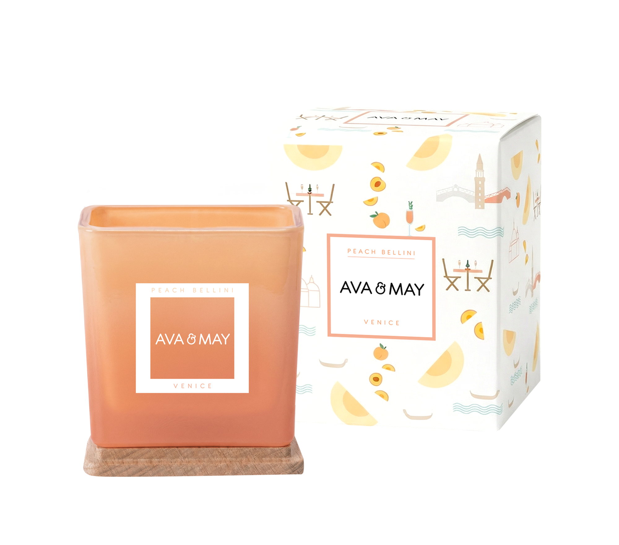 Bougie parfumée Peach Bellini