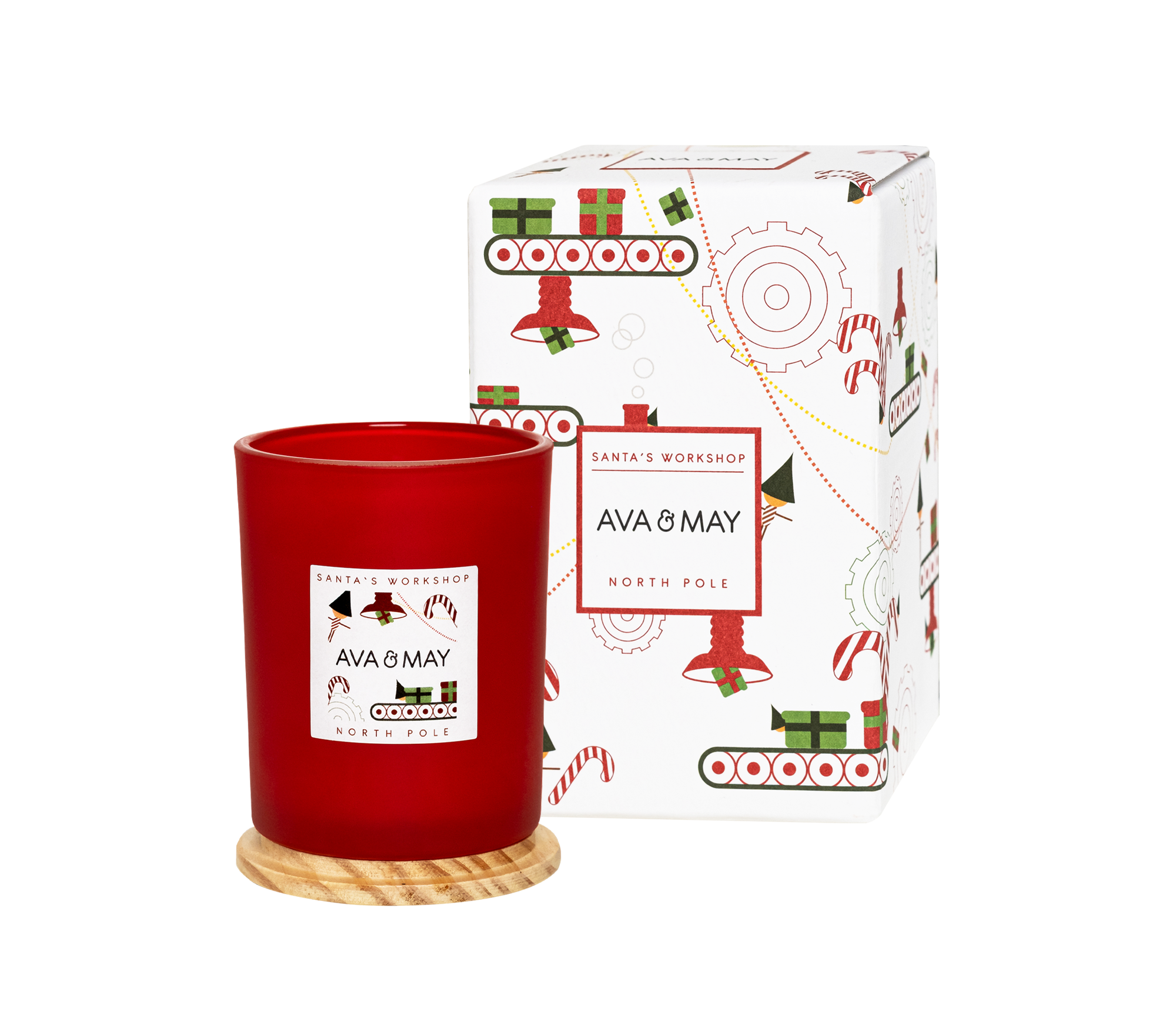 Bougie parfumée Atelier du Père Noël 2025