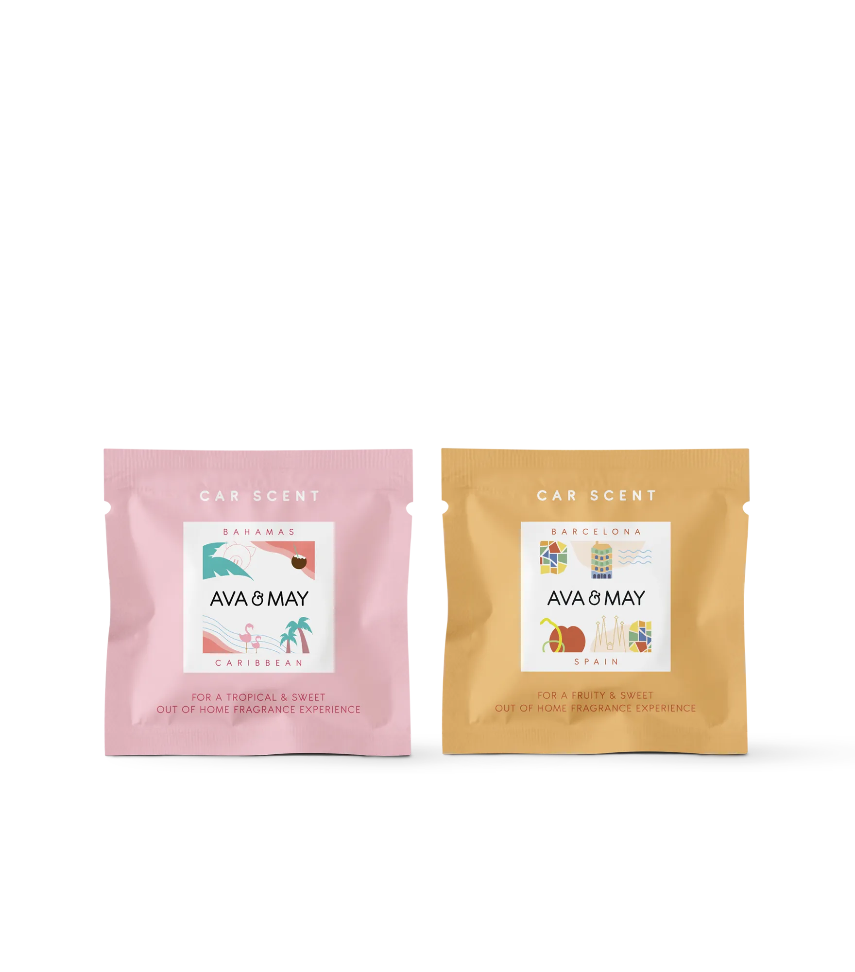 Set de recharges Bahamas et Barcelona