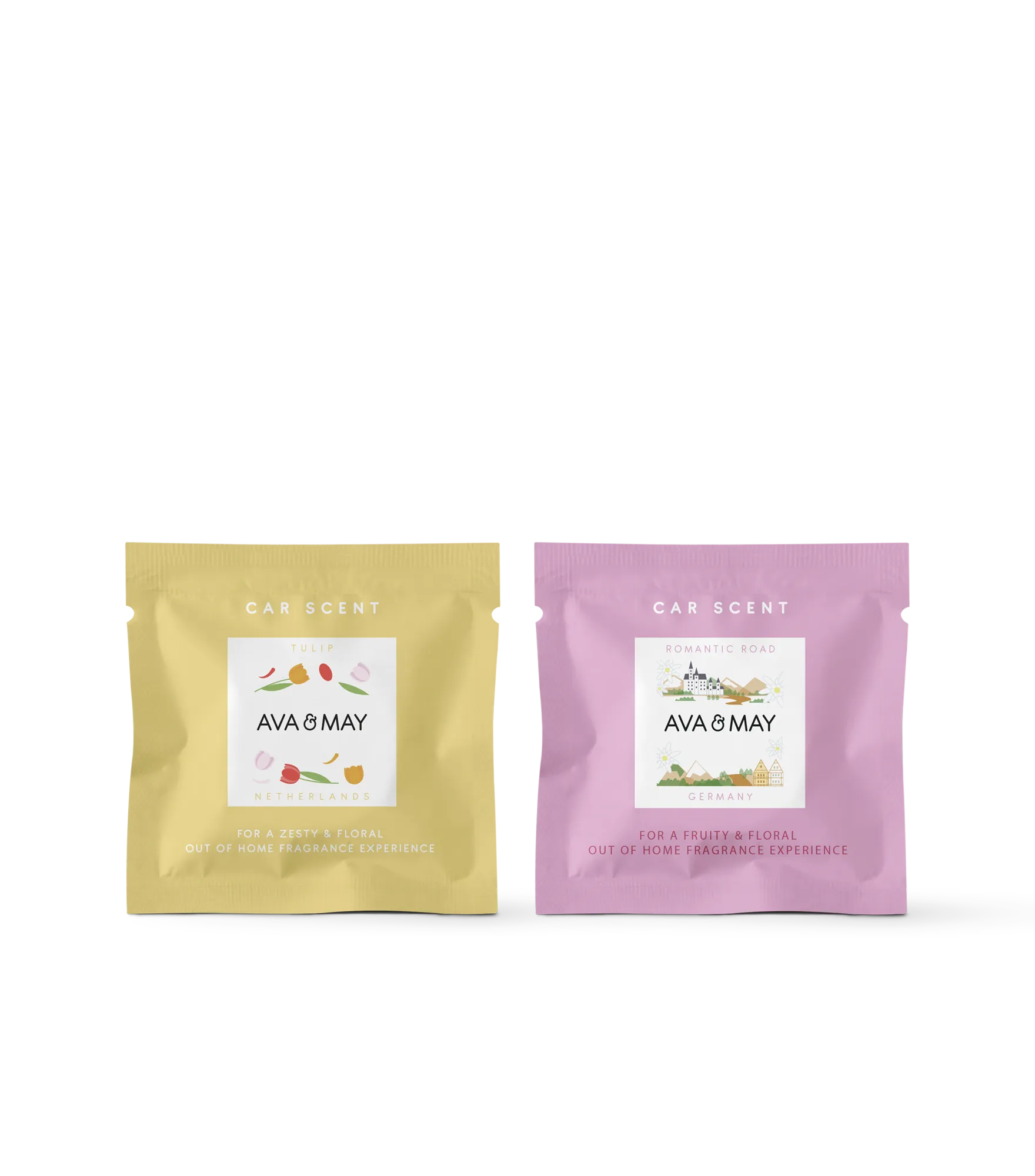 Set de recharges Tulip et Romantic Road - Ava&May - France