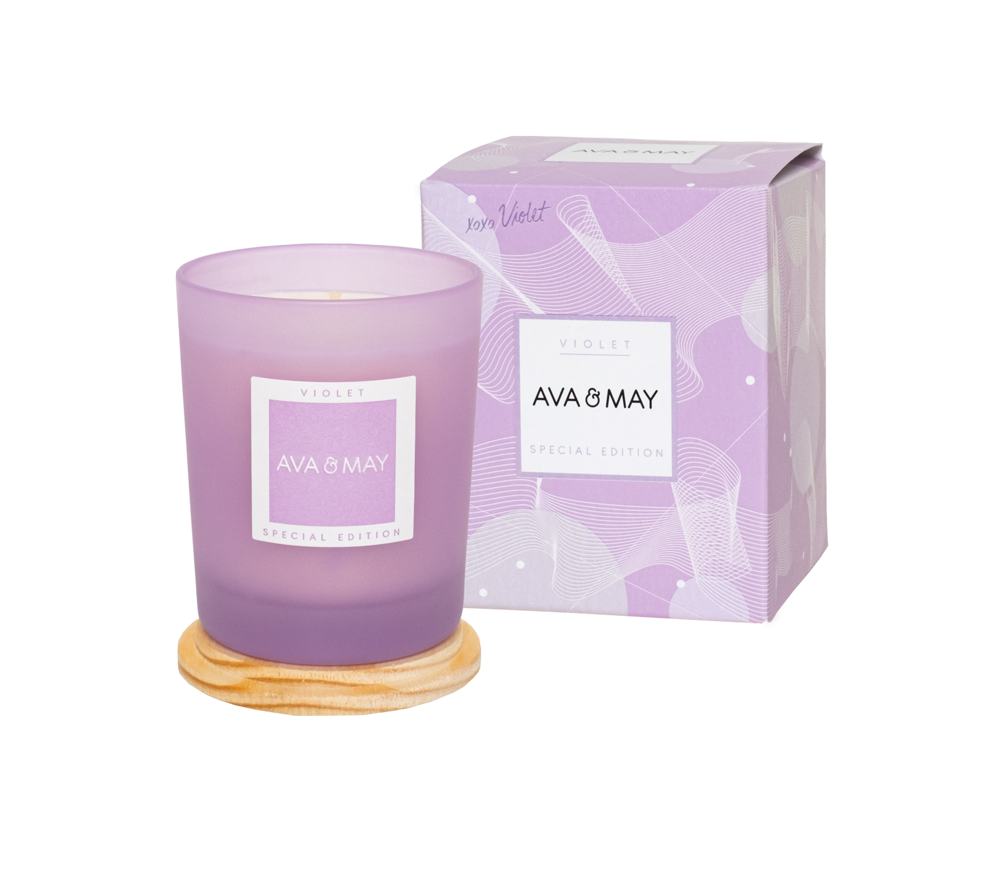 Bougie parfumée XOXO Violet
