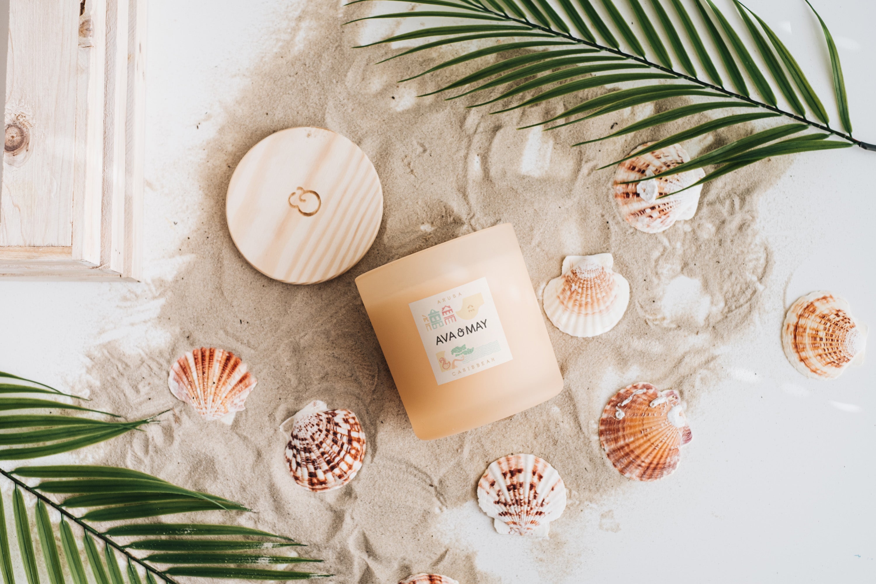 Maxi bougie parfumée Aruba