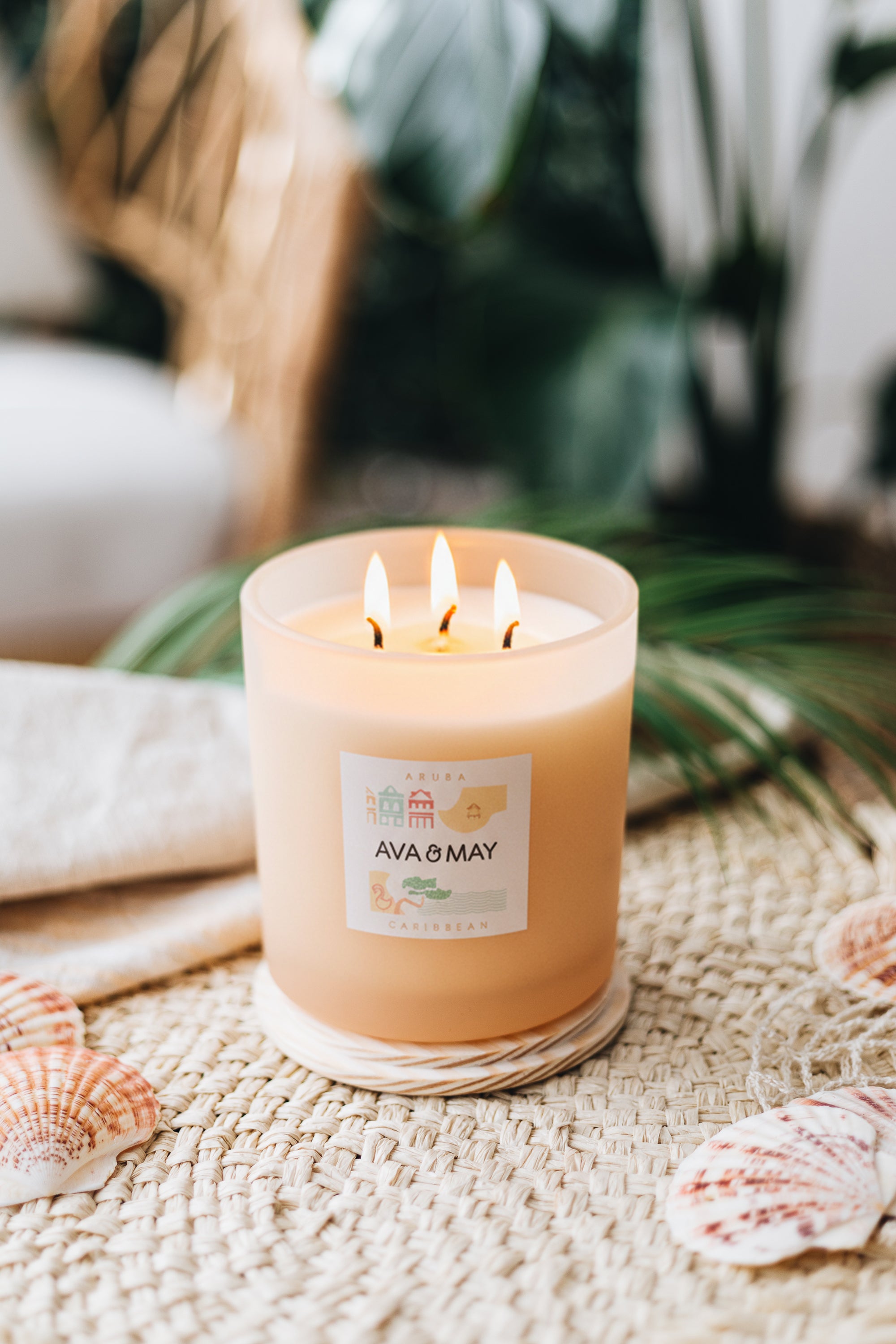 Maxi bougie parfumée Aruba