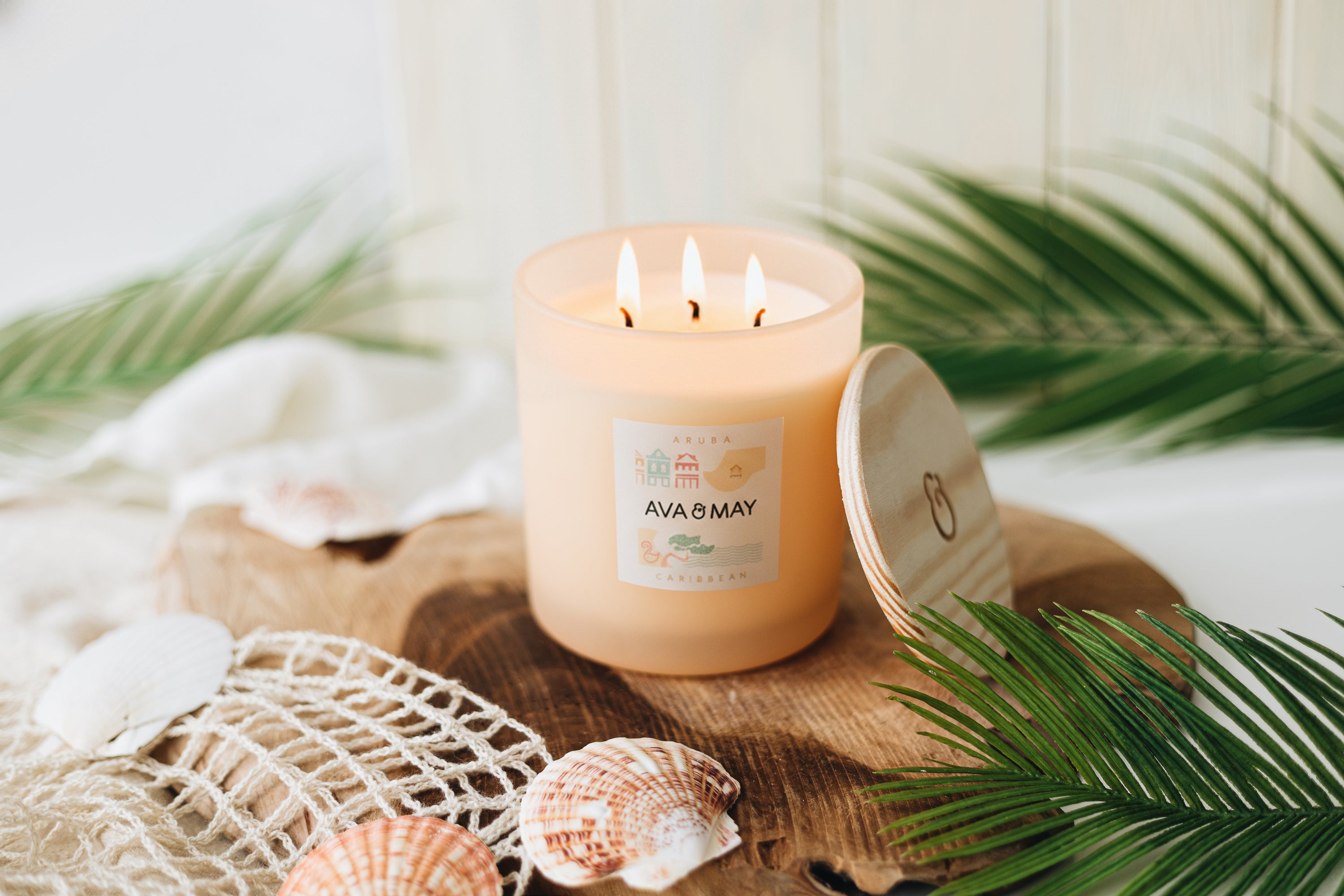 Maxi bougie parfumée Aruba