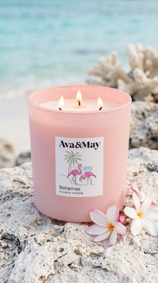 Maxi bougie parfumée Bahamas