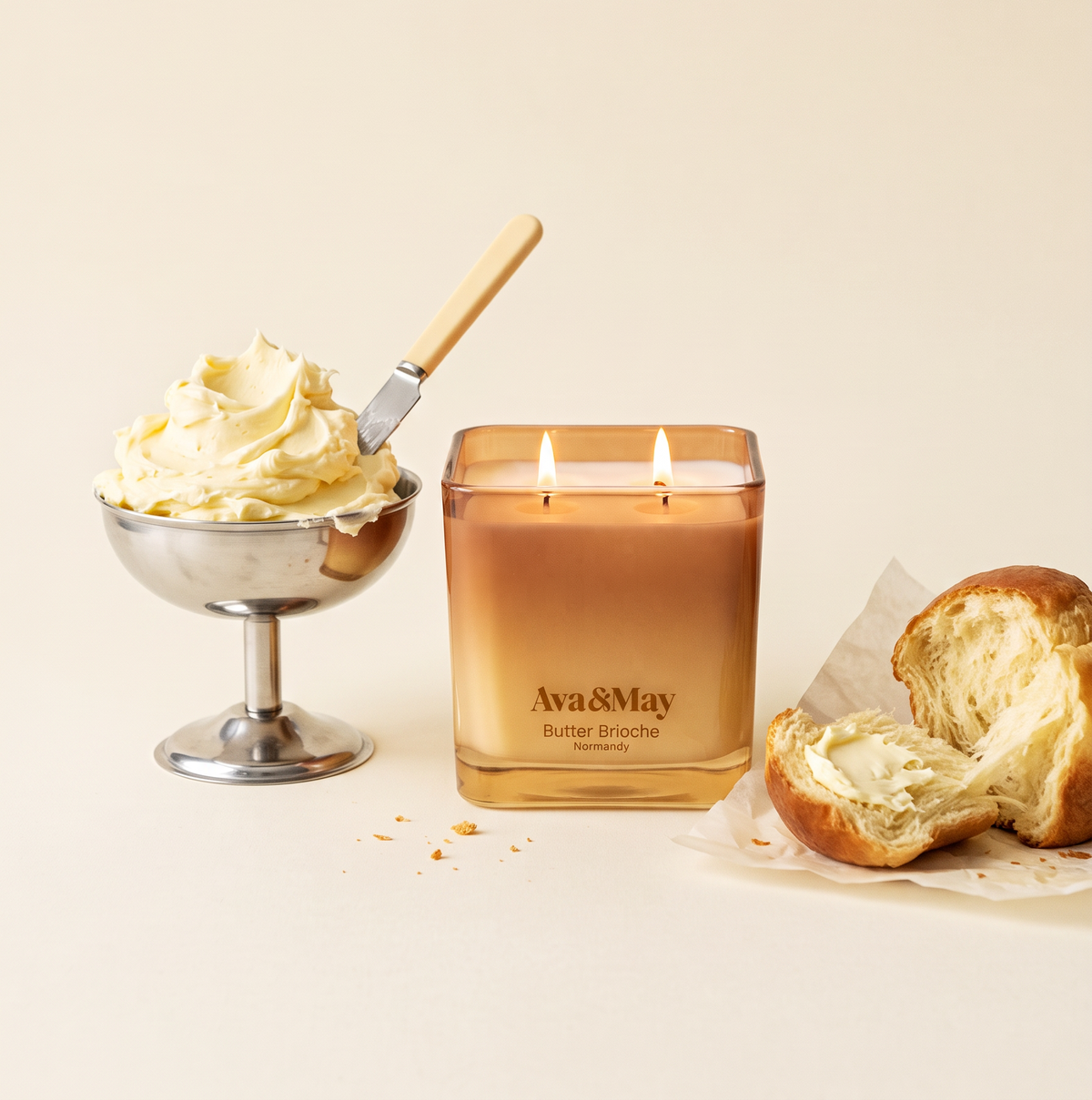 Bougie parfumée Butter Brioche