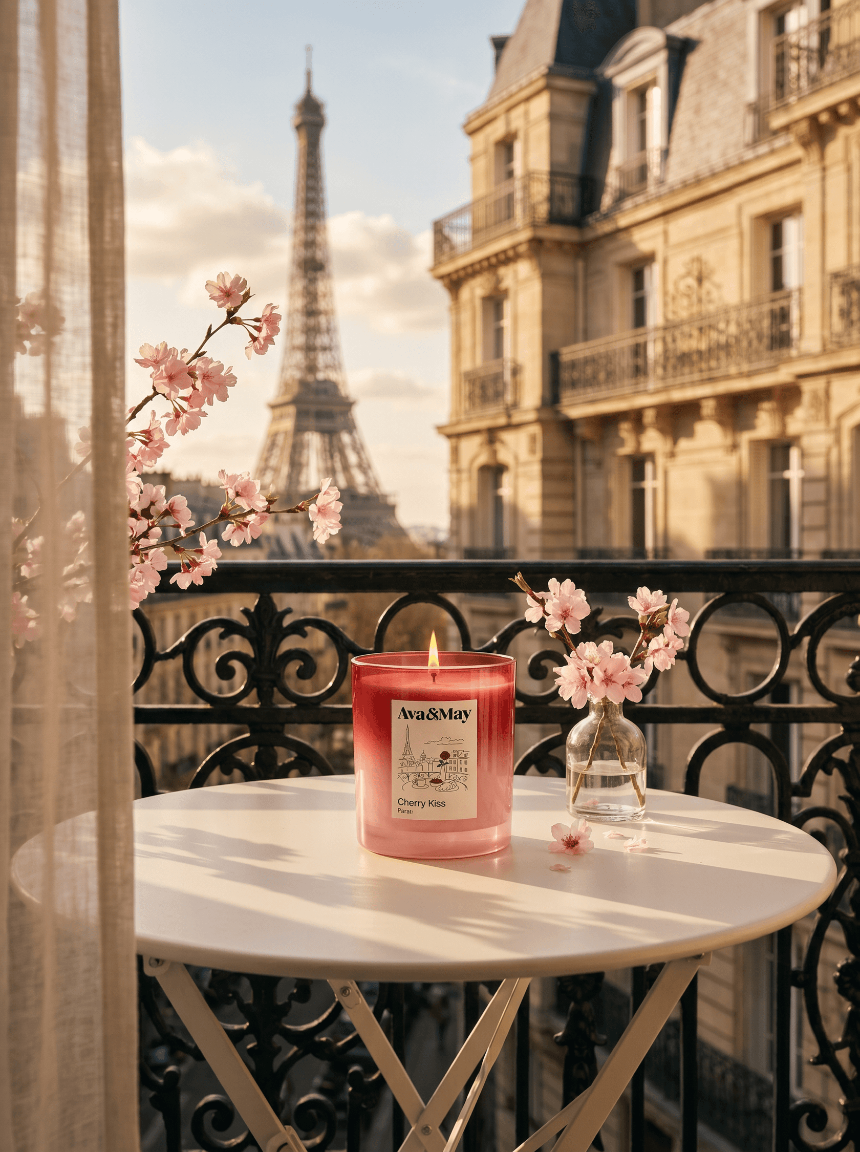 Bougie parfumée Cherry Kiss