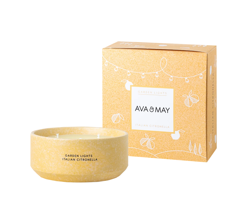 Maxi bougie parfumée Citronnelle Italienne
