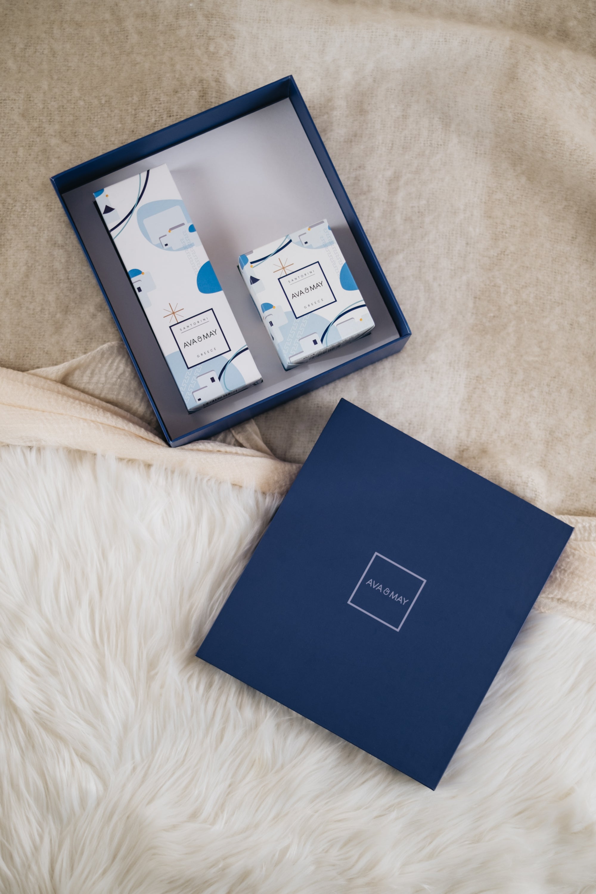 Coffret cadeau Santorin