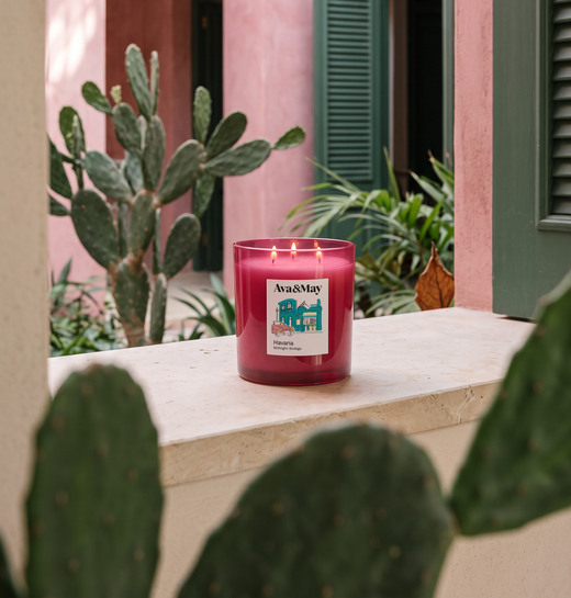 Maxi bougie parfumée Havana