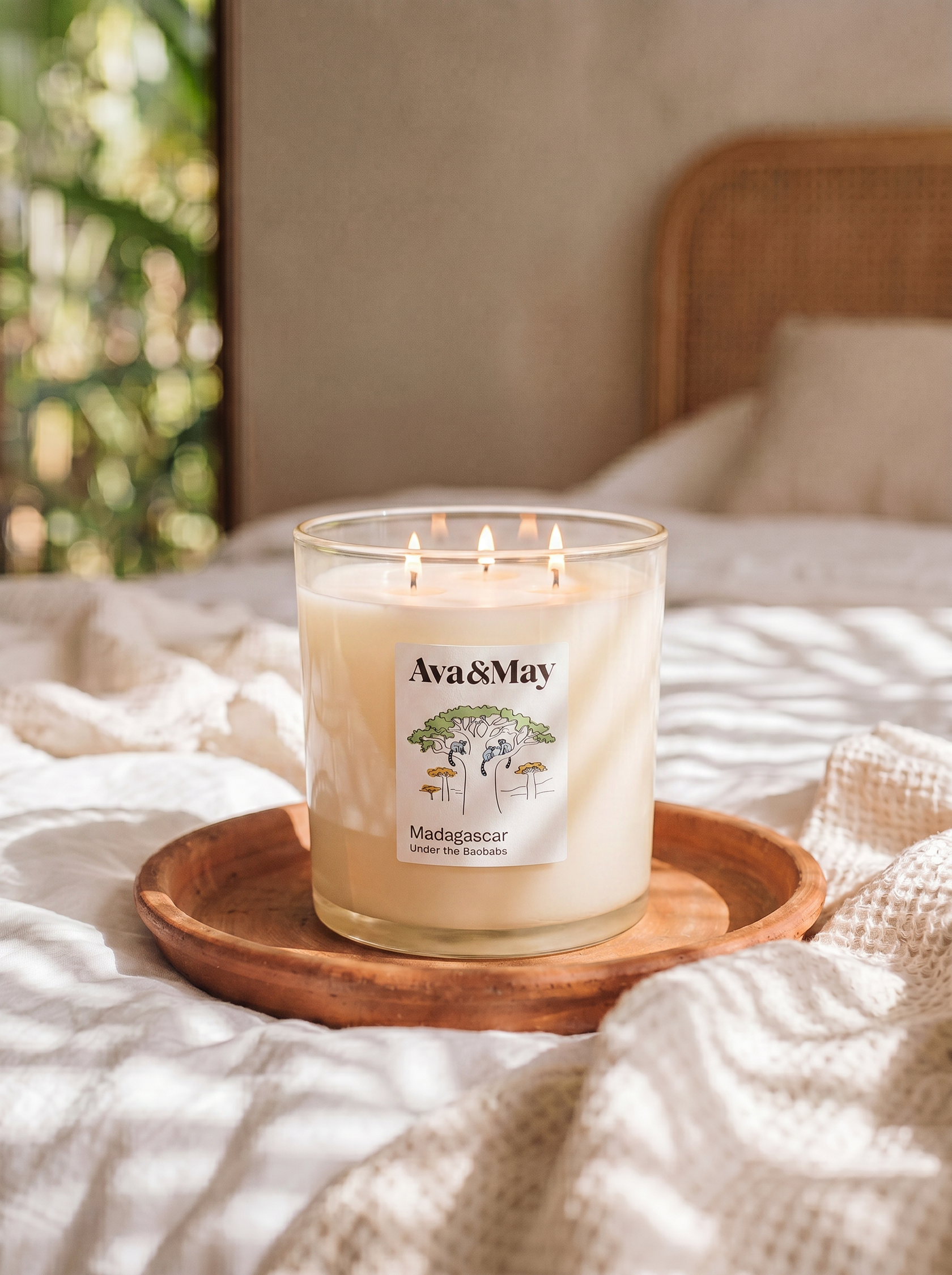 Maxi bougie parfumée Madagascar