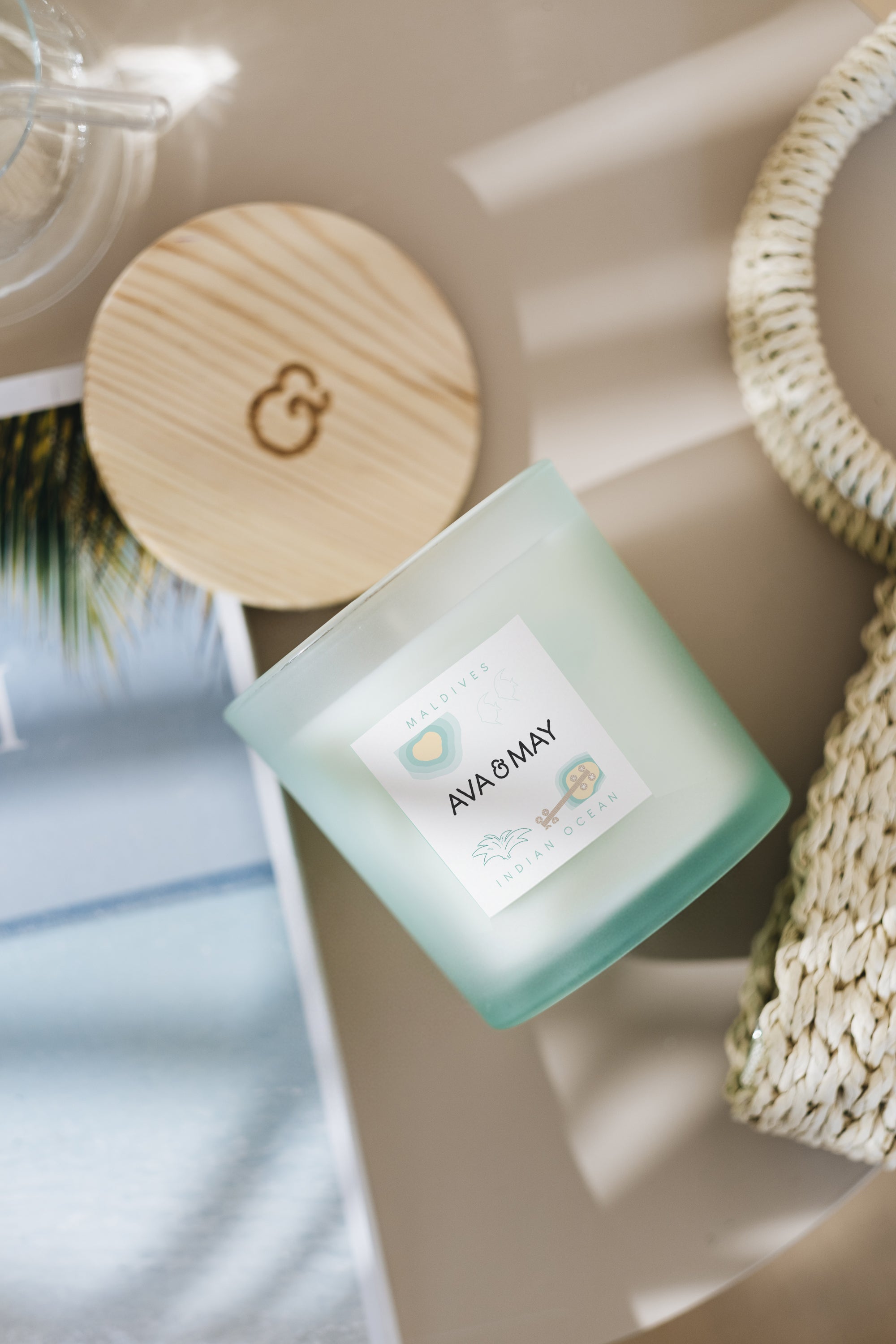 Maxi bougie parfumée Maldives