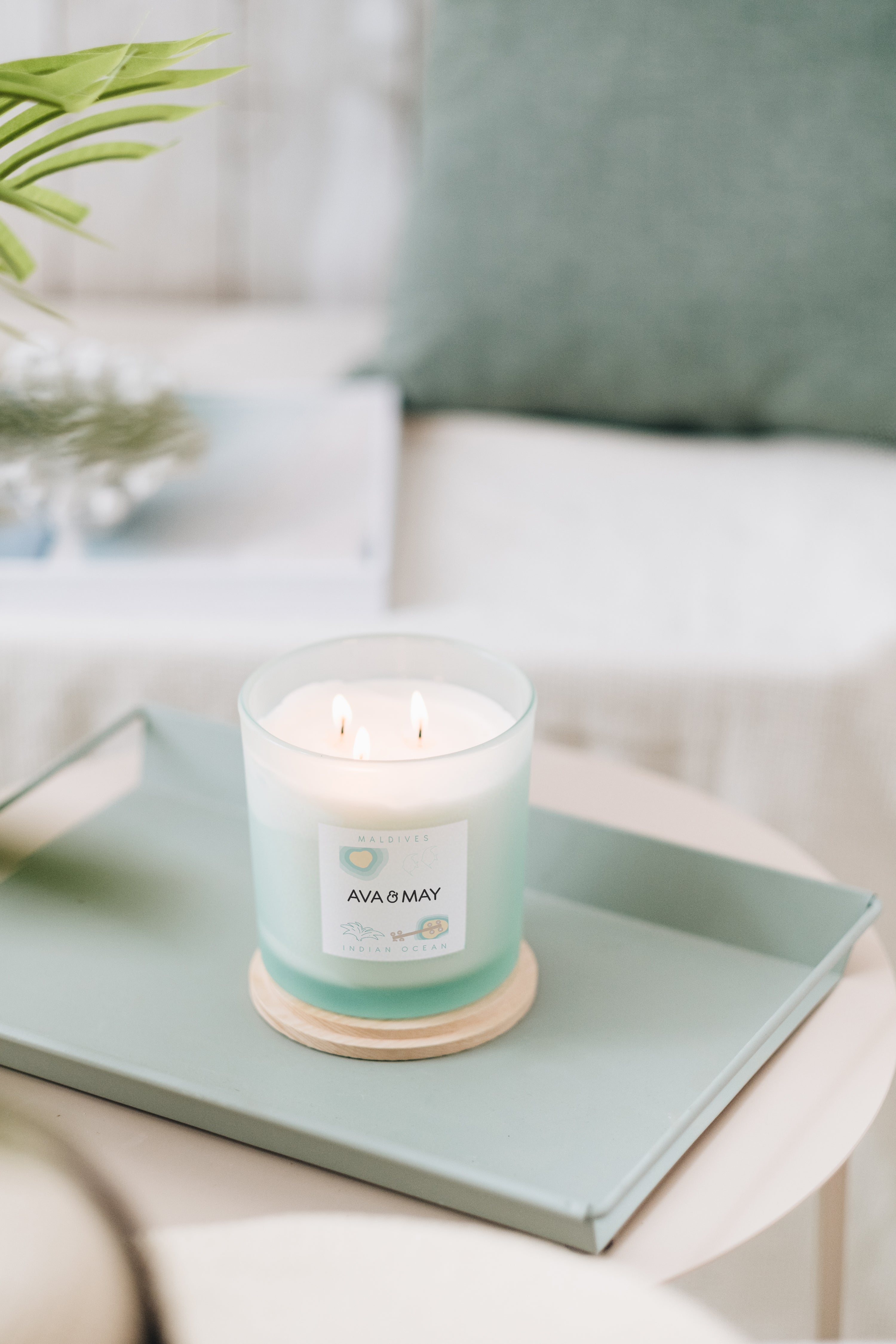 Maxi bougie parfumée Maldives