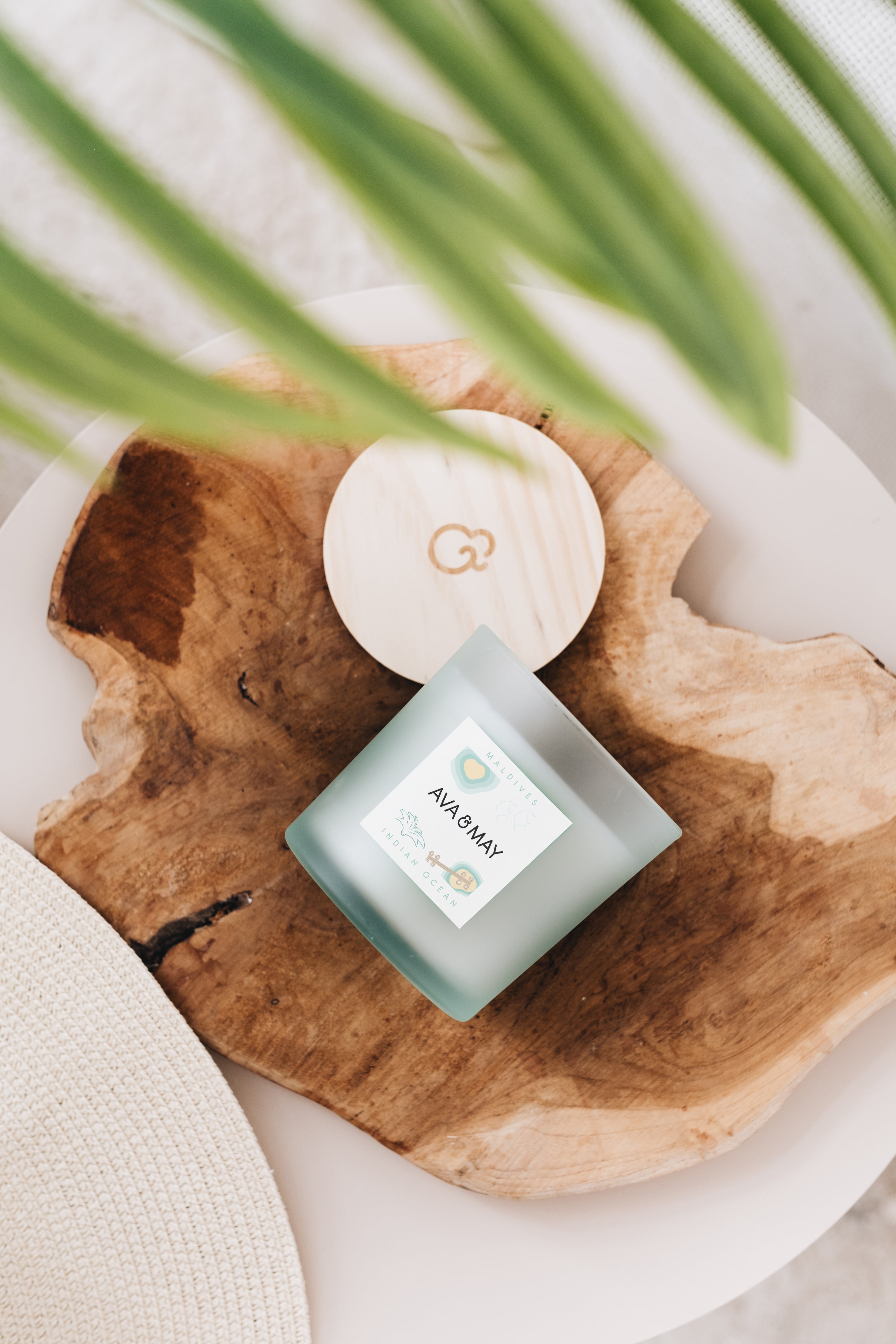 Maxi bougie parfumée Maldives